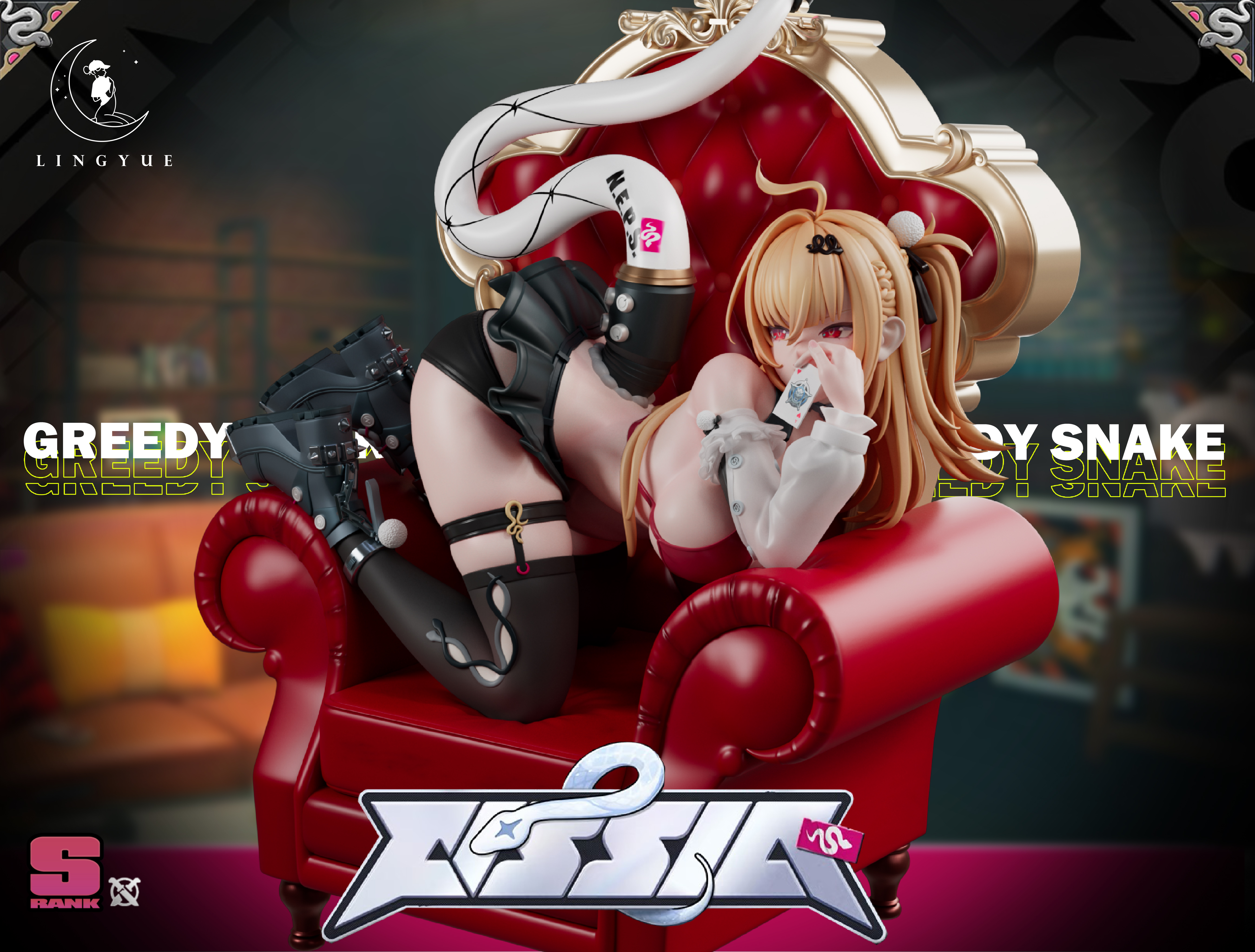 【Pre-sale】1/6 Scale Greedy Snake Cissia-Zenless Zone Zero-LingYue Studio