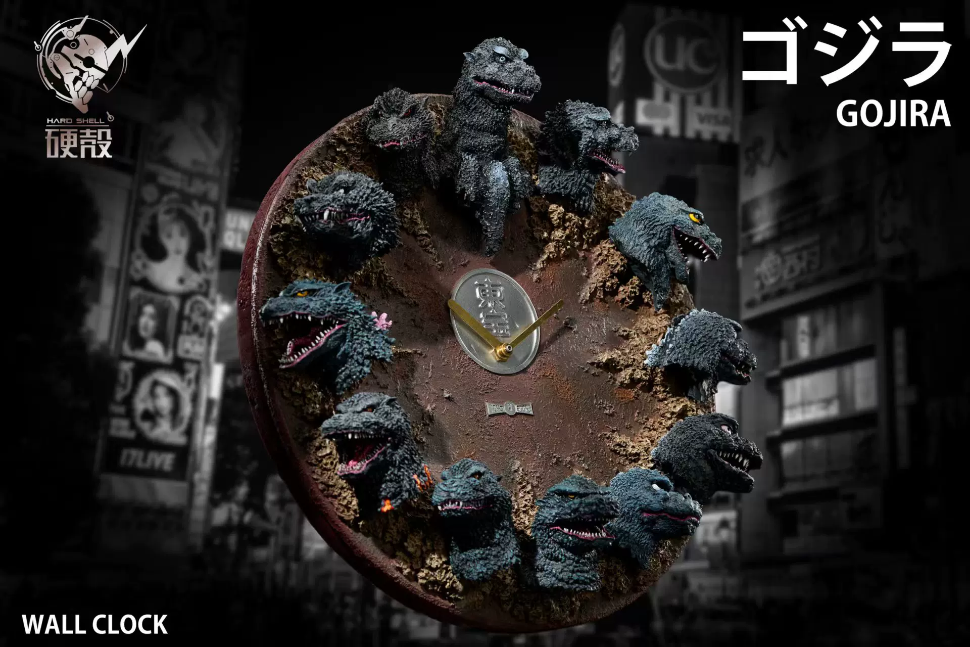 【Pre-sale】12 Heads Clock-Godzilla–Hardcore Studio