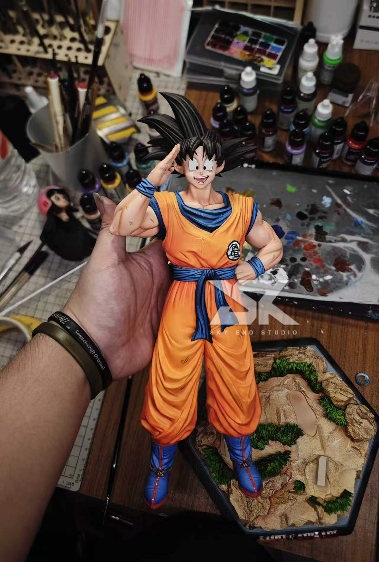 【Pre-sale】Teenager Goku and Chichi-Dragon ball-Sky End Studio