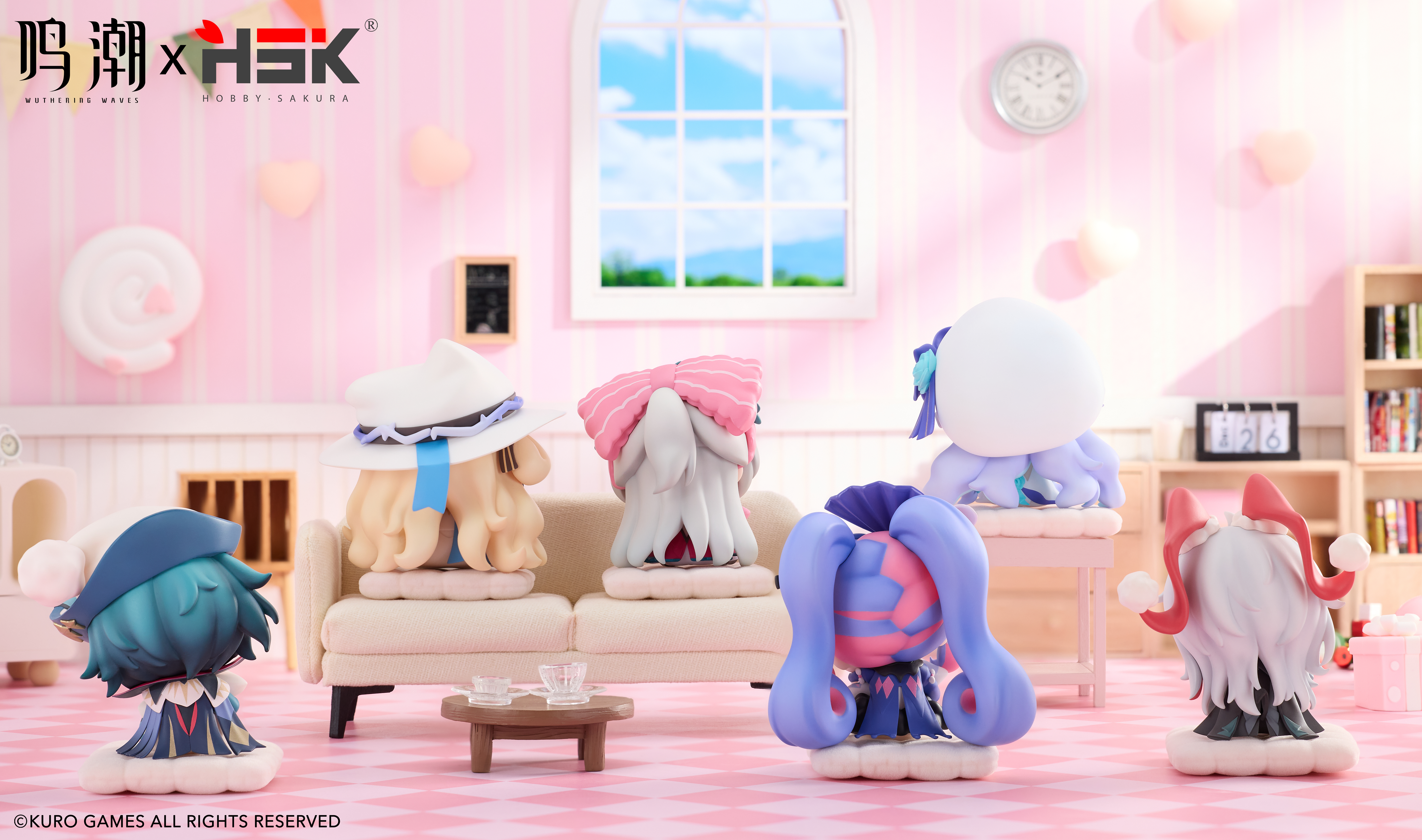 【Pre-sale】Q Version Sleepy Set Characters-Wuthering Waves-HobbySakura Studio