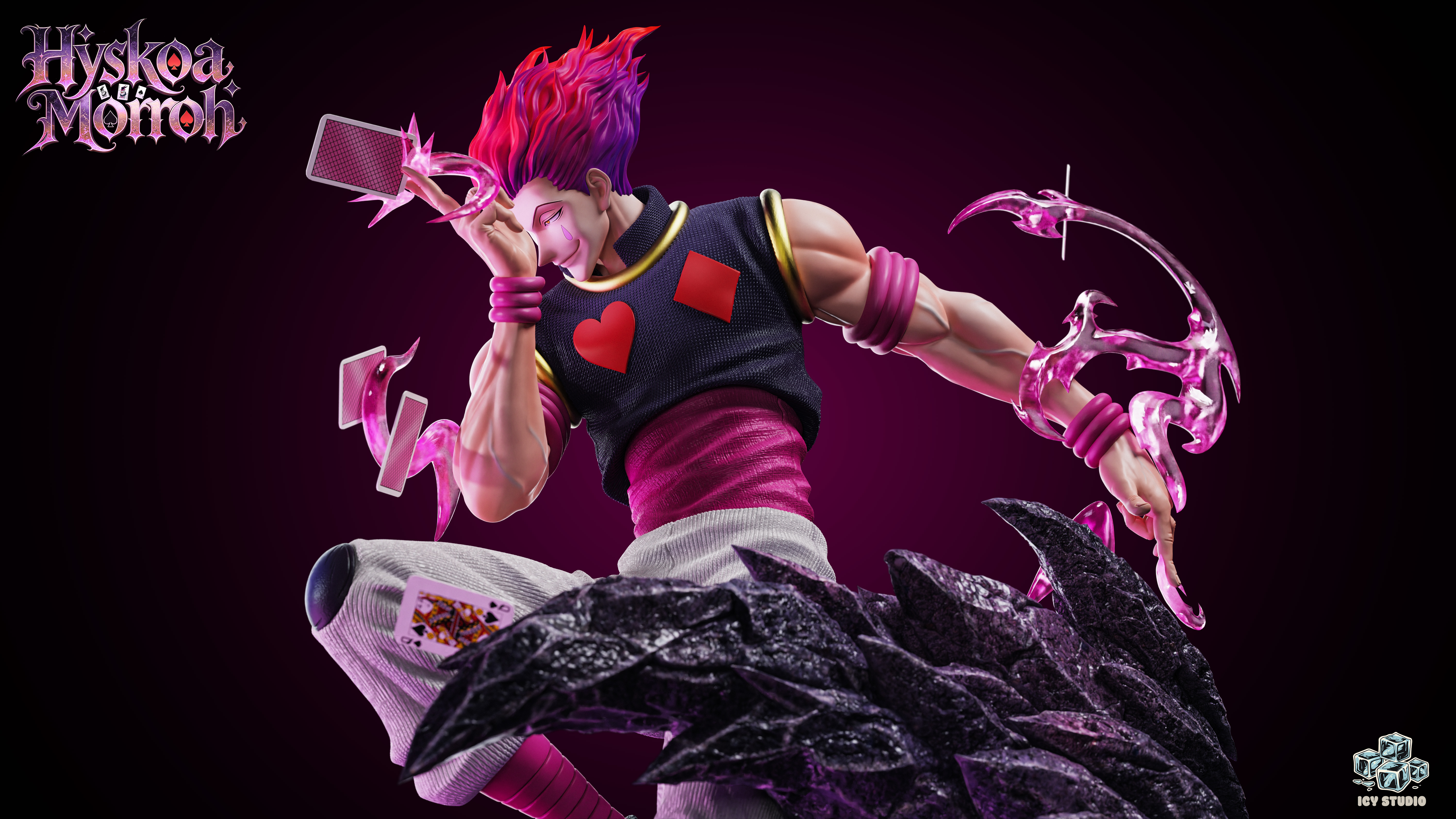 【Pre-sale】1/6 Scale Illumi Zoldyck and Hyskoa-Hunter X Hunter-Icy Studio