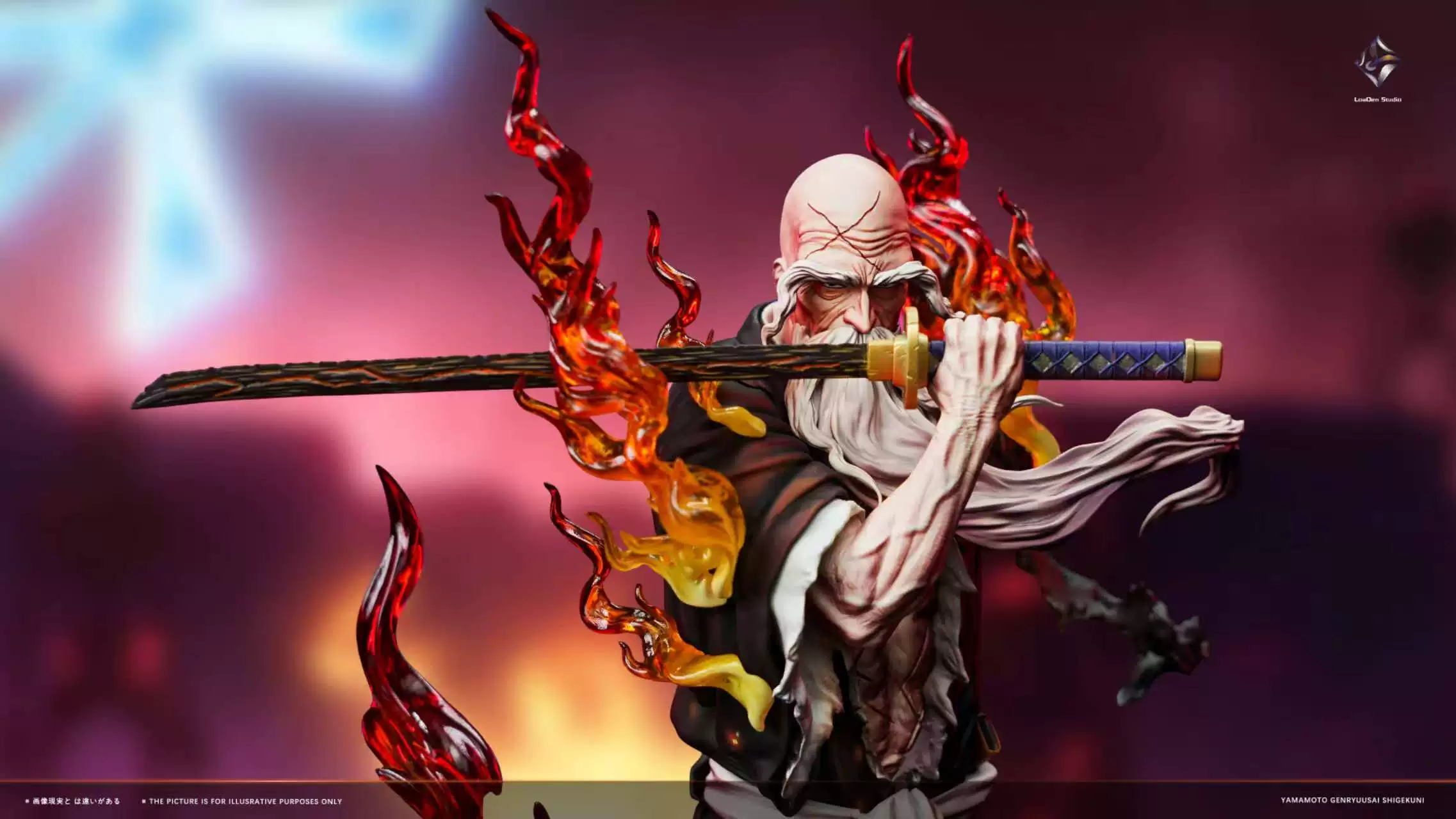 【Pre-sale】1/6 Scale Yamamoto with LED-Bleach-LoaDen Studio