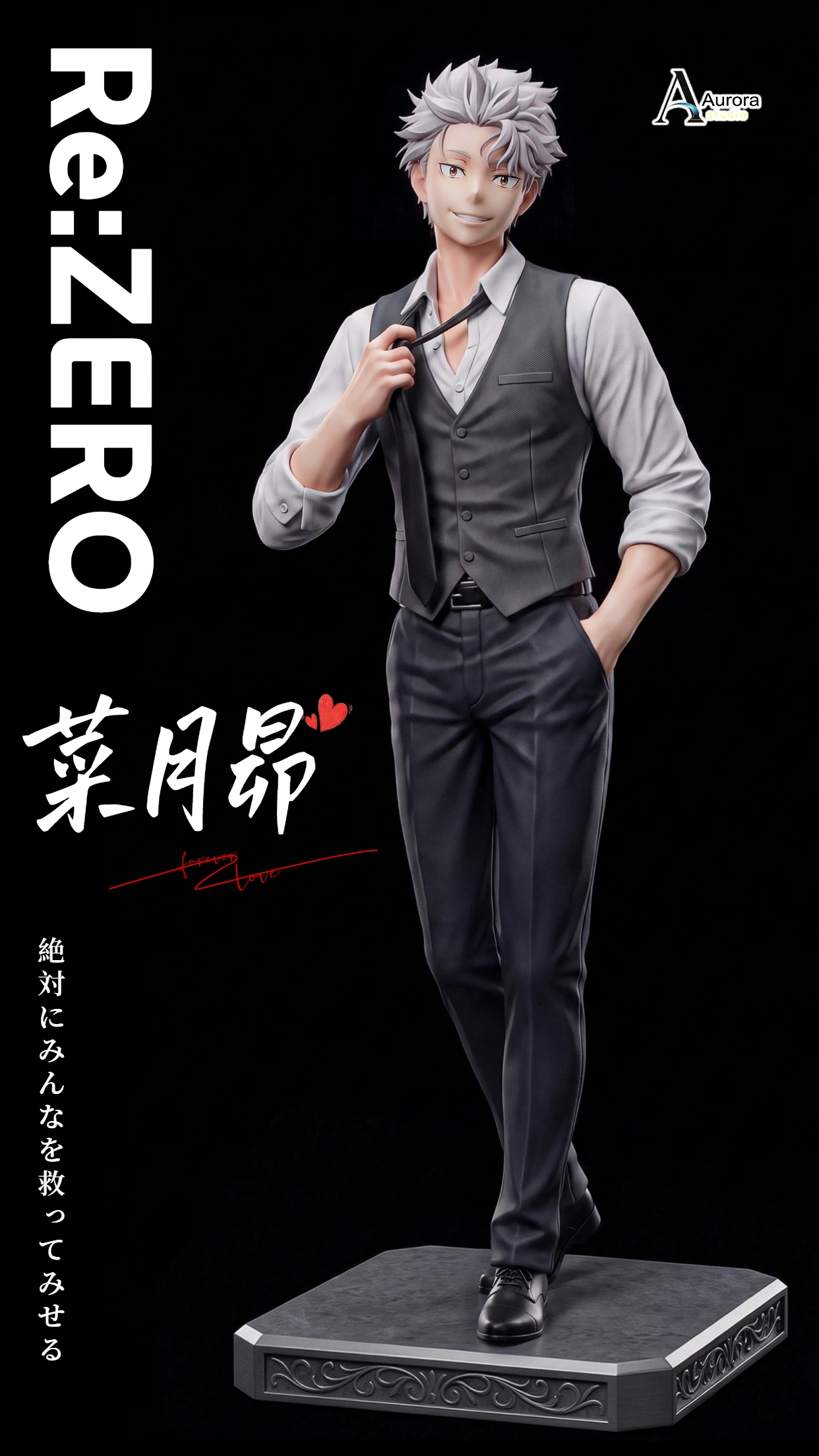 【Pre-sale】1/6 Scale Natsuki Subaru-Re:Starting Life From Zero in a Different World-Aurora studio