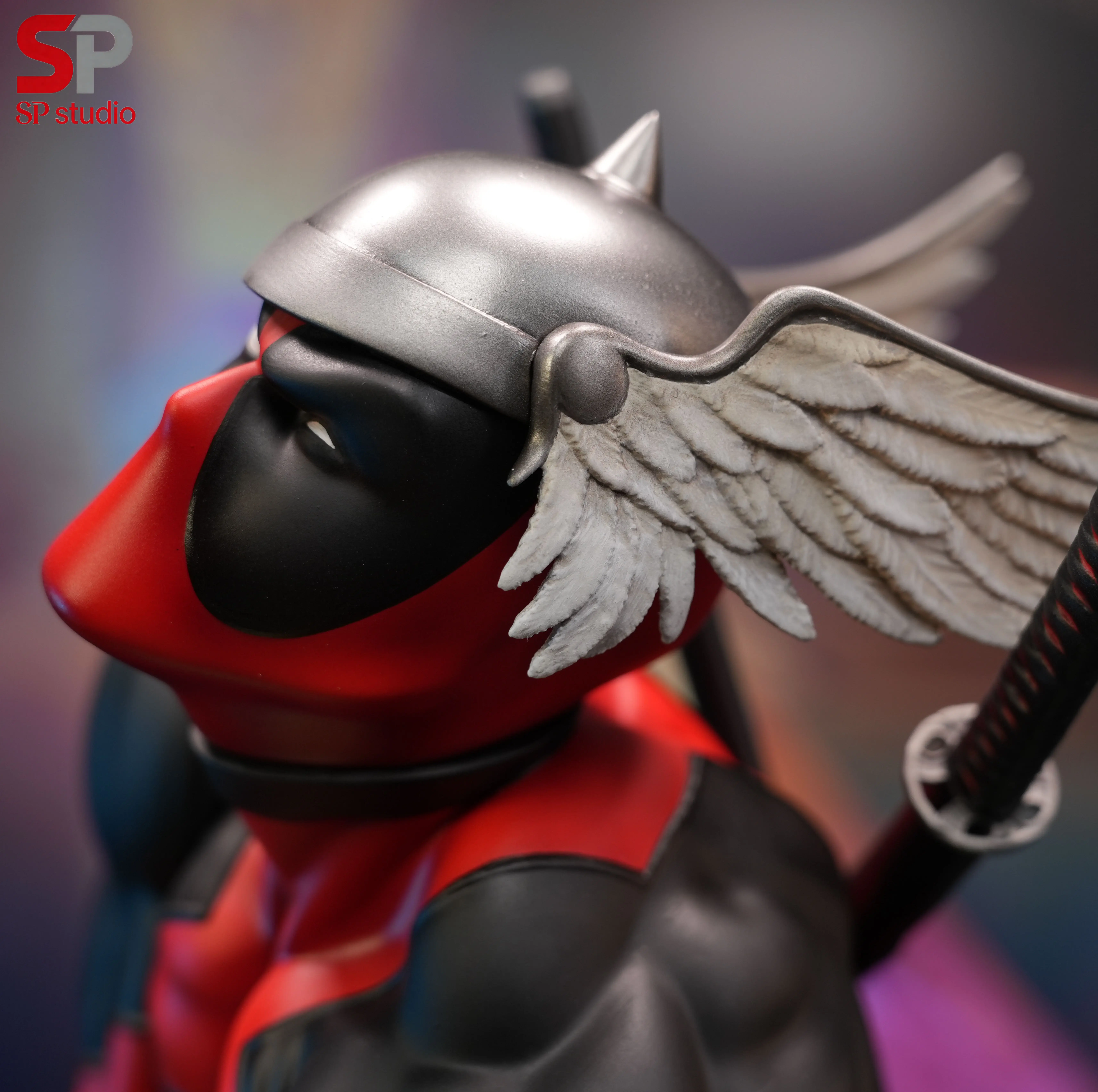 【Pre-sale】1/4 Scale 004 Deadpool with Hammer-SP Studio