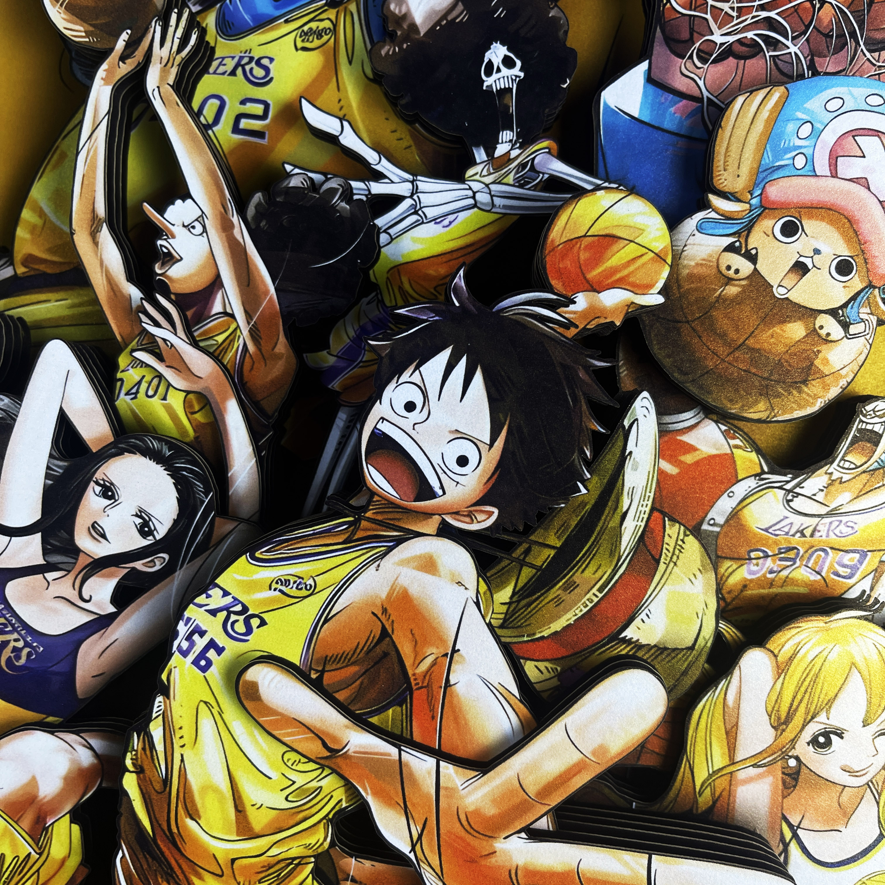【Pre-sale】Decorative Painting of Mugiwara X Lakers-Black and White Studio