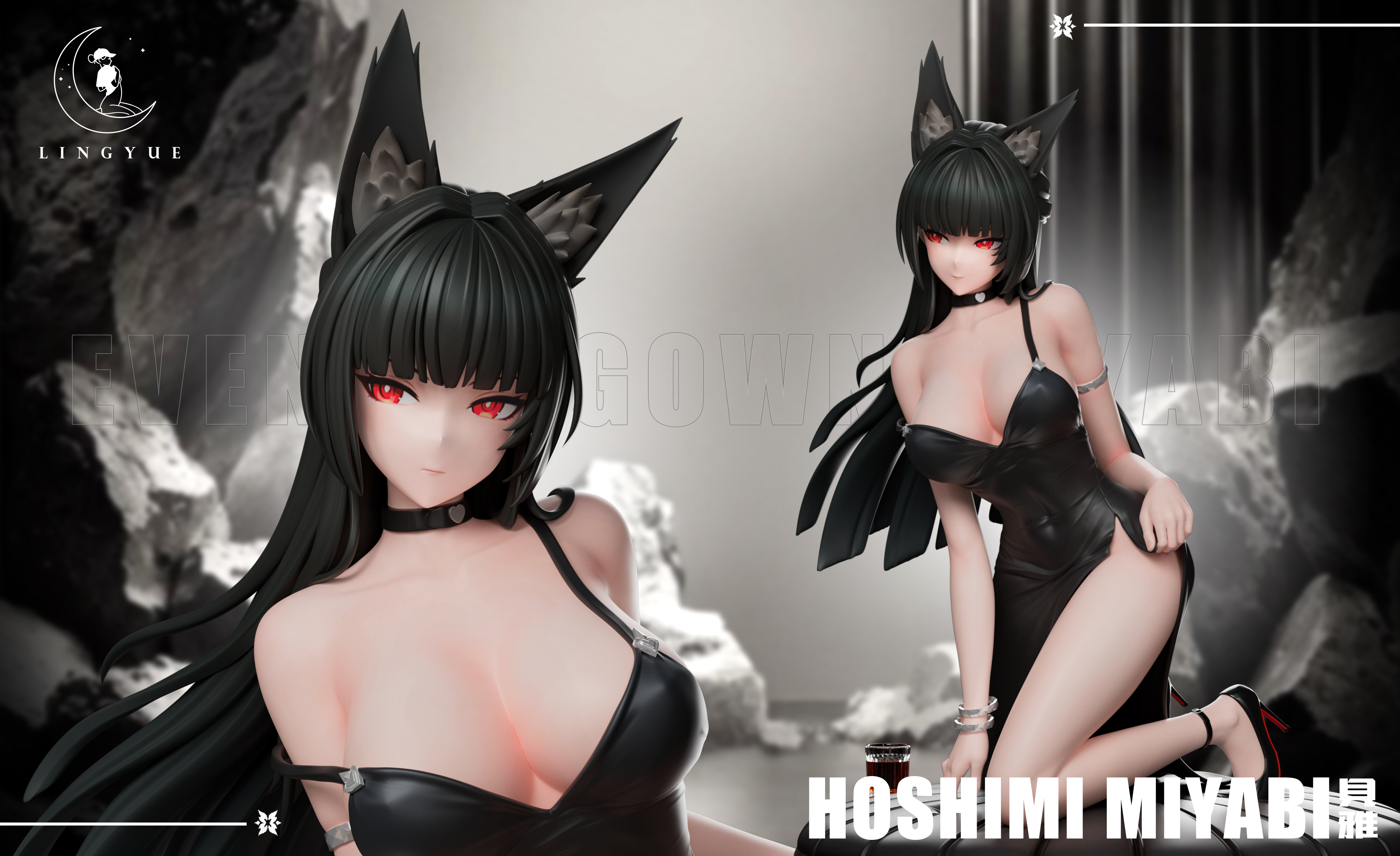 【Pre-sale】1/6 Scale Dress Hoshimi Miyabi-Zenless Zone Zero-LingYue Studio