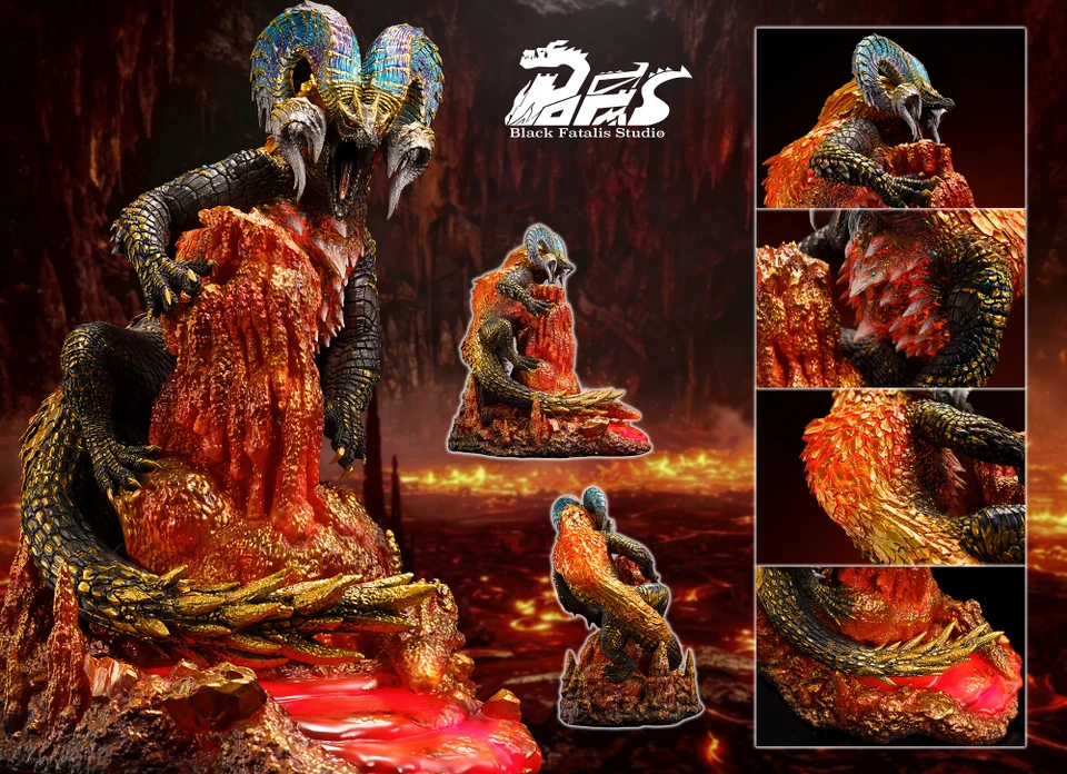 【Pre-sale】Kulve Taroth with LED-Monster Hunter-BlackFatalis Studio