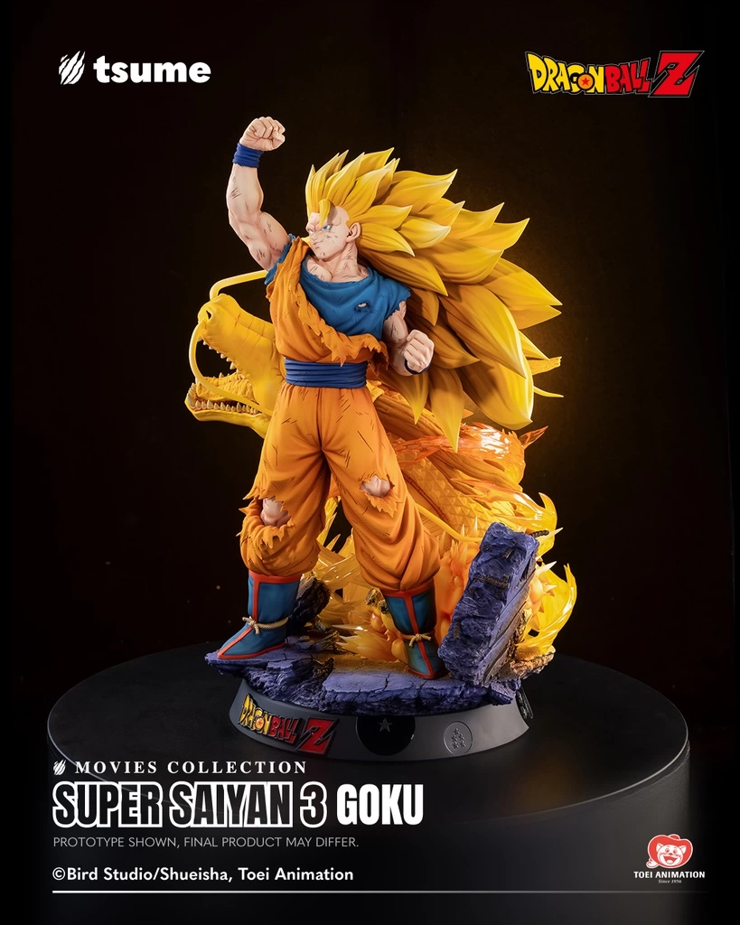 【Pre-sale】1/4 Scale Super Saiya 3 Goku-Dragon Ball-Tsume Studio