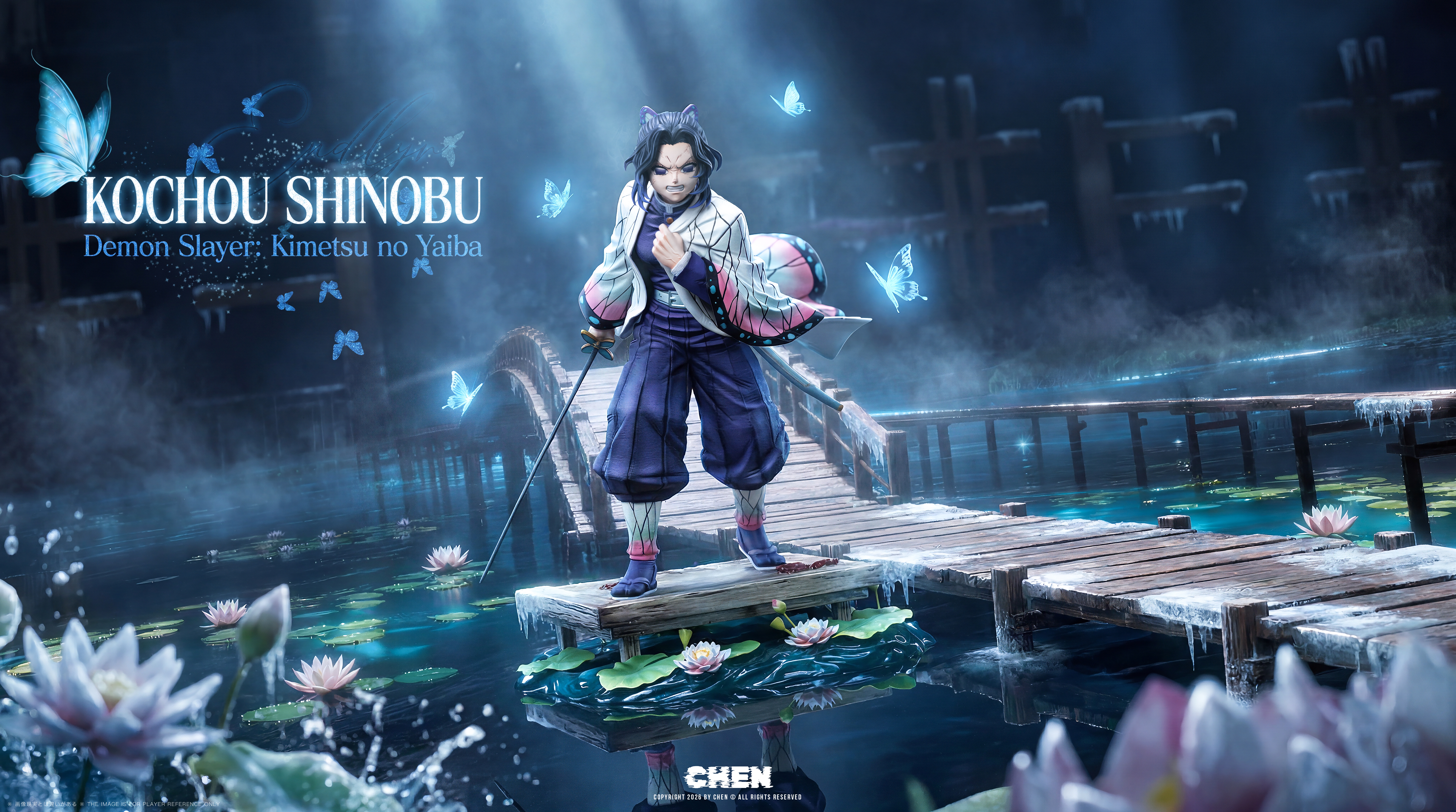 【Pre-sale】1/6 and 1/4 Scale Kochou Shinobu-Demon Slayer-ONE MORE × YQY Studios