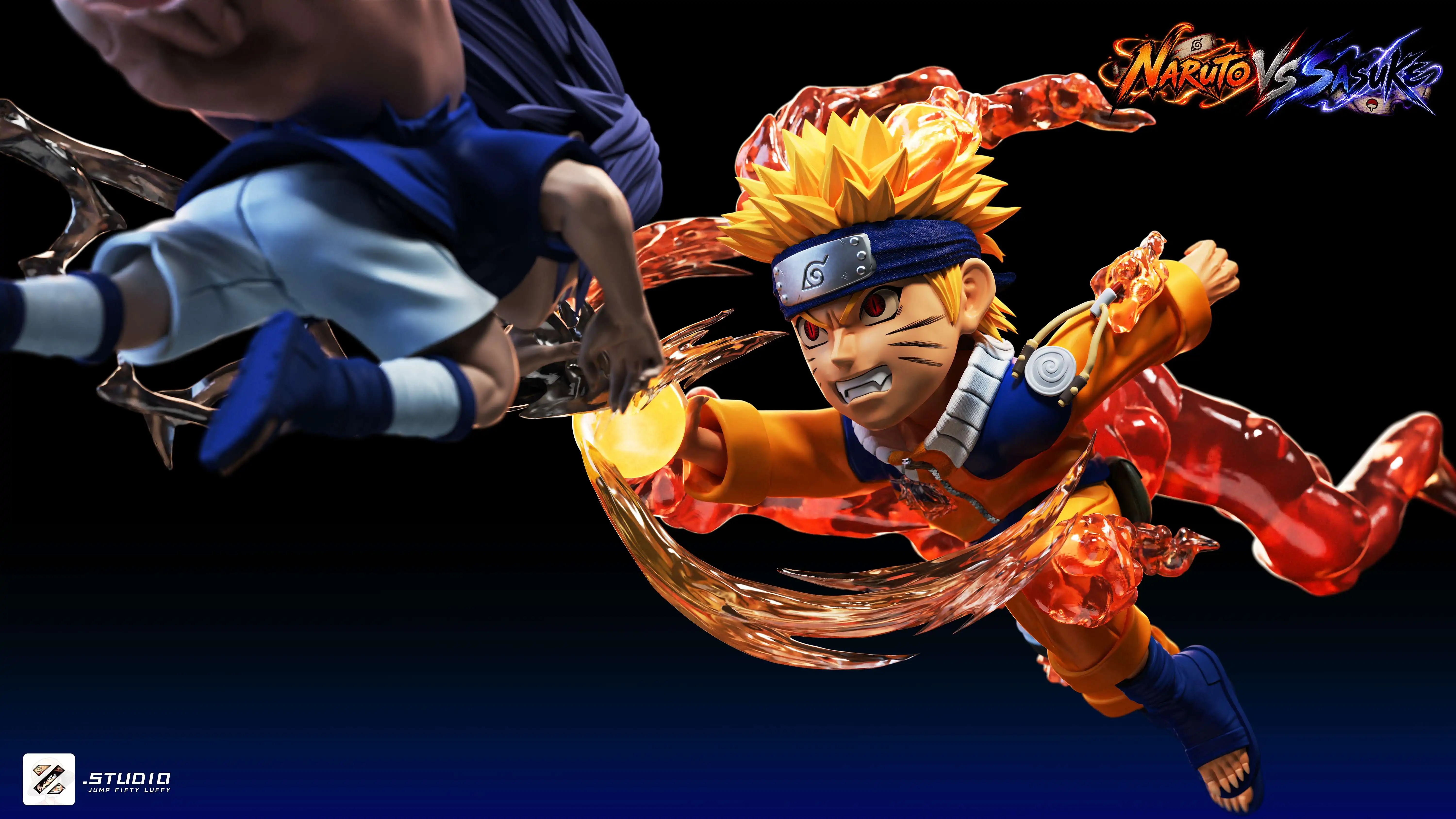 【Pre-sale】Sasuke VS Naruto-Naruto-Zzz Studio