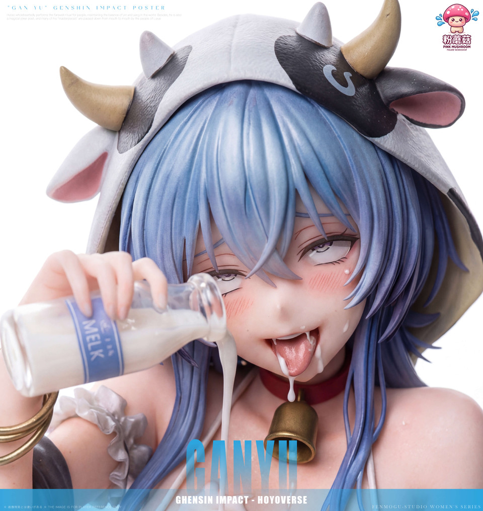 【Pre-sale】1/6 Scale Ganyu-Pink Mushroom Studio