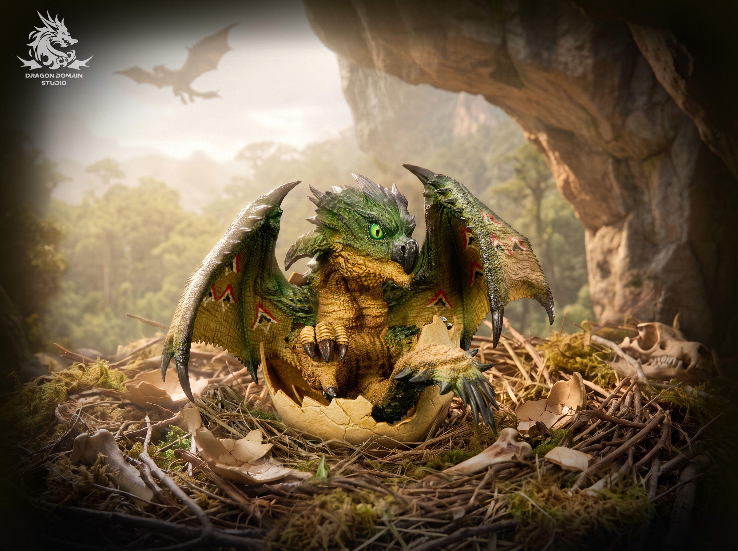 【Pre-sale】Rathalos and Rathian-Monster Hunter-Dragon Realm Studio