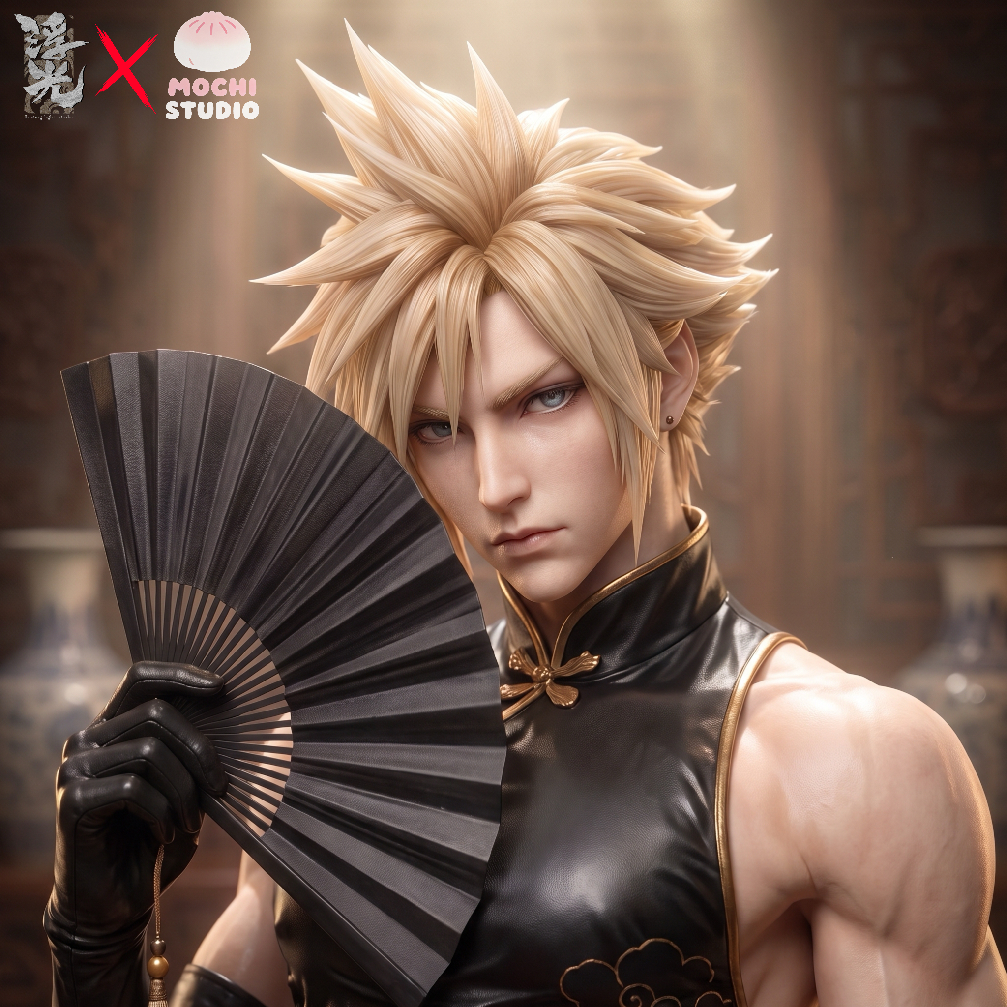 【Pre-sale】Cheongsam Cloud and Sephiroth-Final Fantasy-Mochi Studio