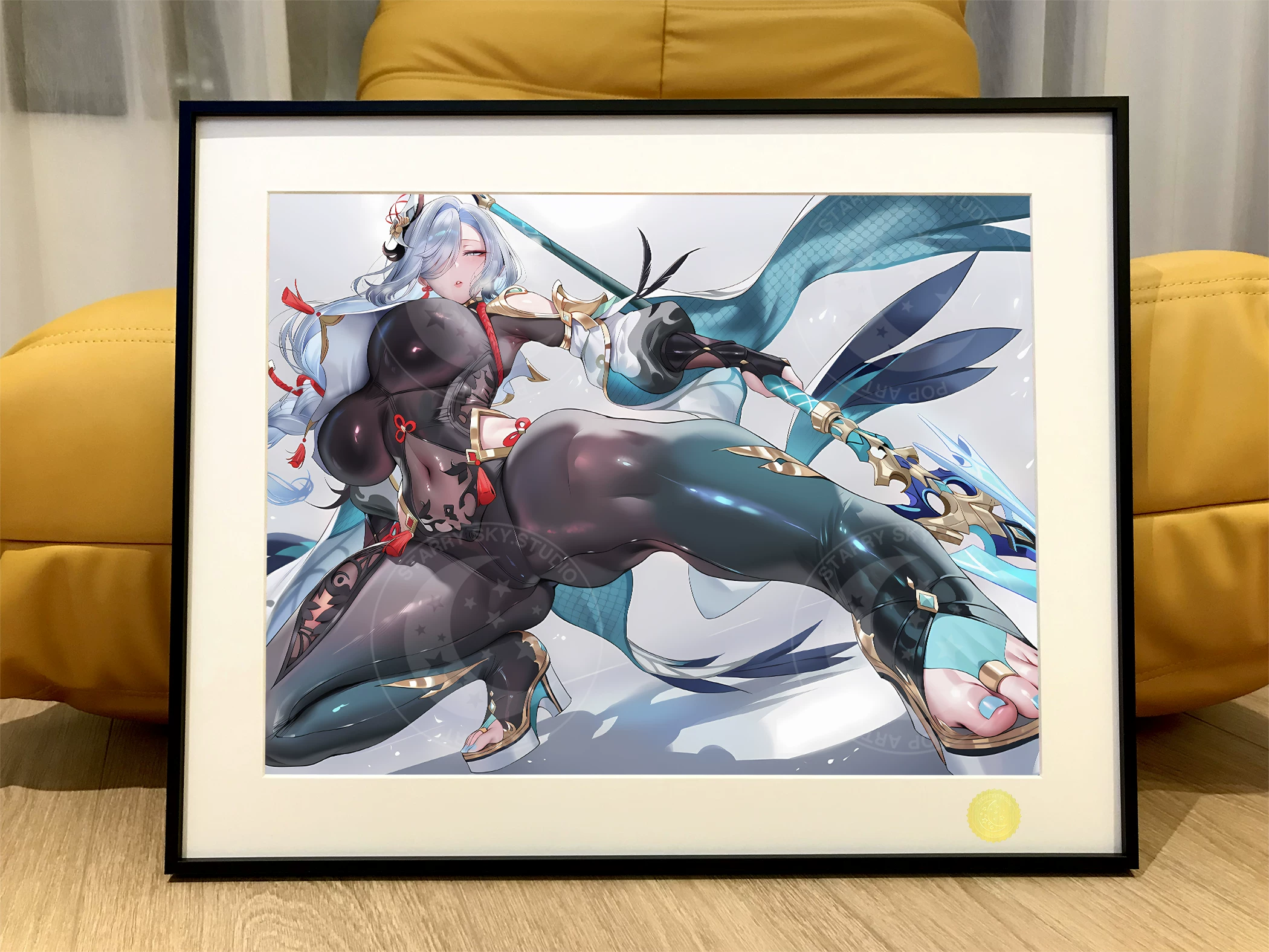 【Pre-sale】Decorative Painting of Raiden Shogun, Yae Miko and ShenHe-Genshin Impact-XingKong Studio
