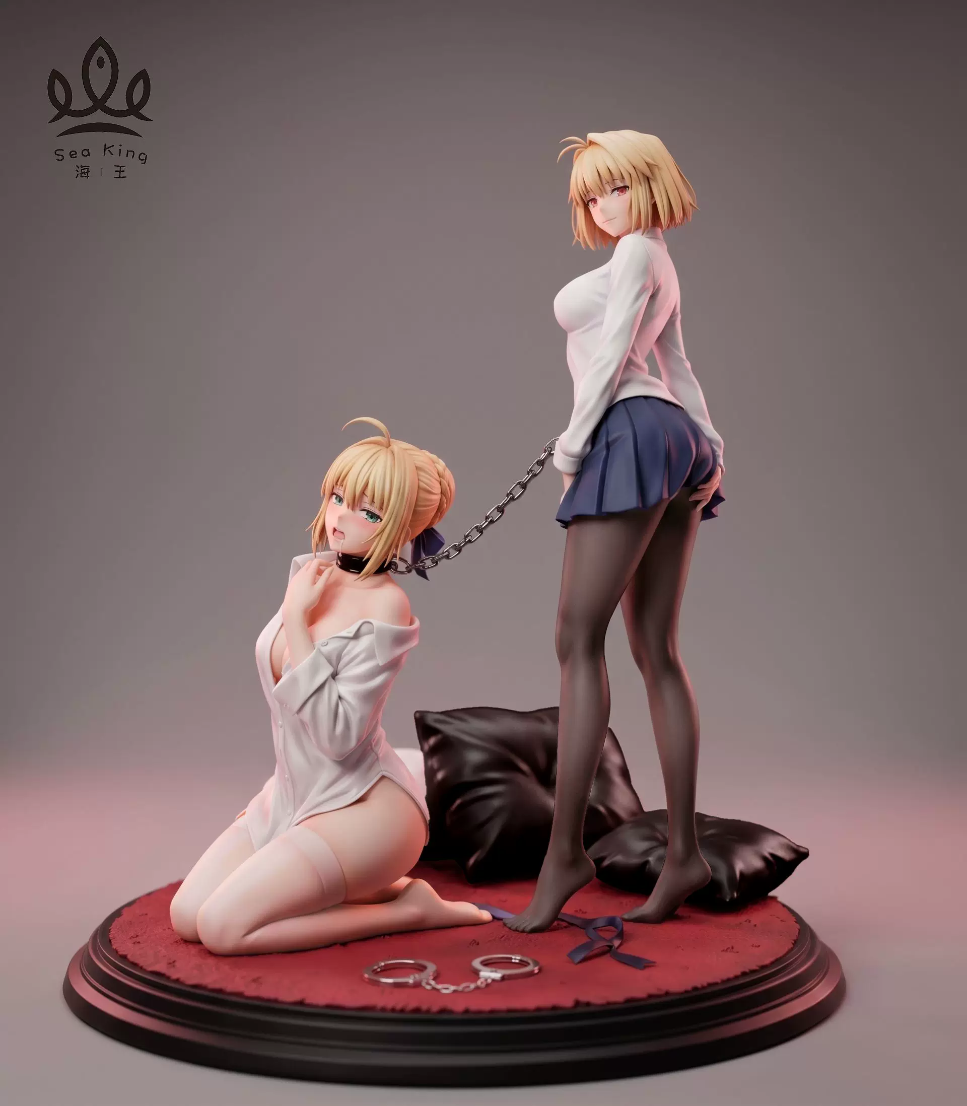 【Pre-sale】1/6 Scale Saber and Arcueid Brunestud-Fate/Grand Order-Sea King Studio