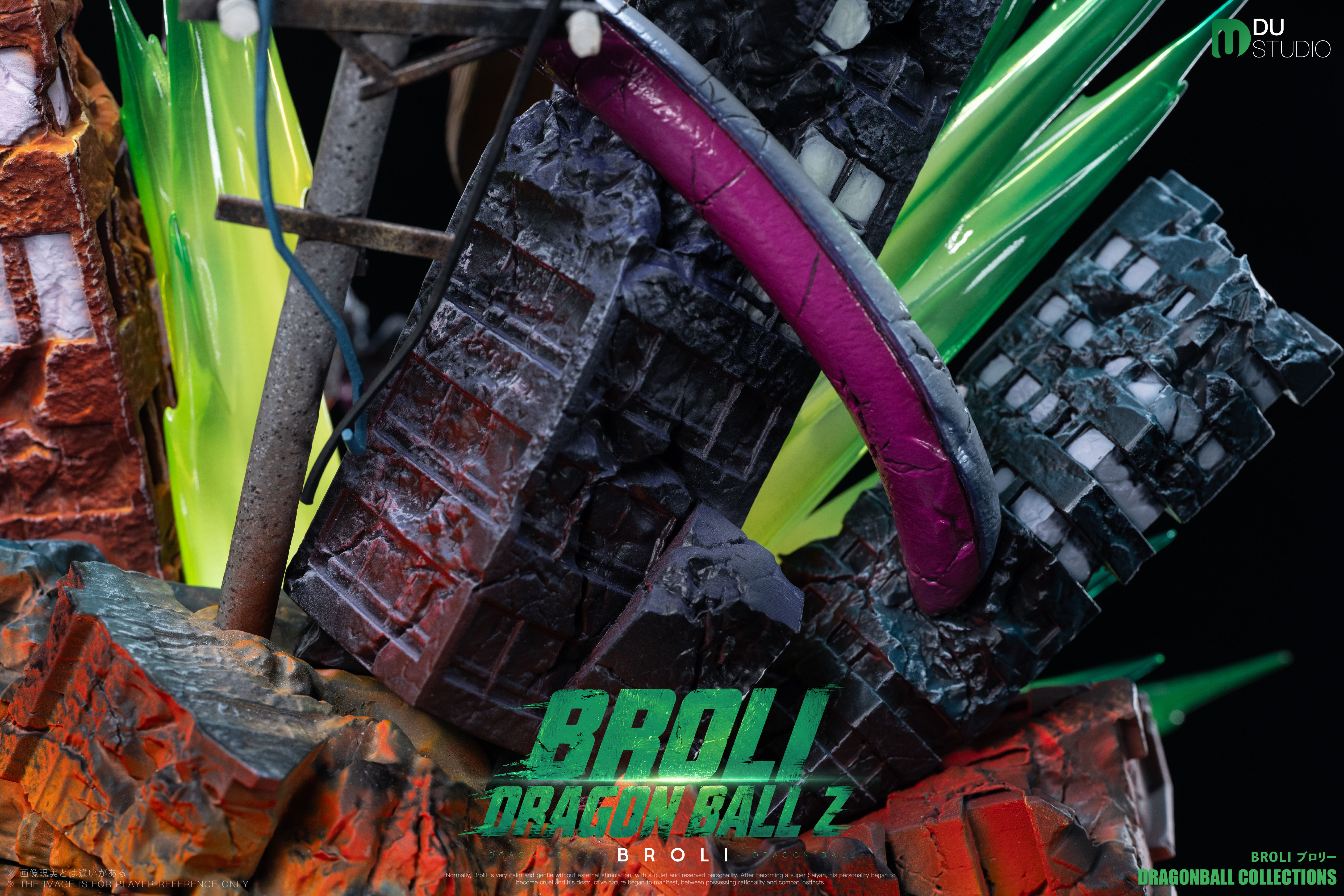 【Pre-sale】1/8, 1/6 and 1/4 Scale Super Saiyan Broly with LED-Dragon Ball-DU Studio