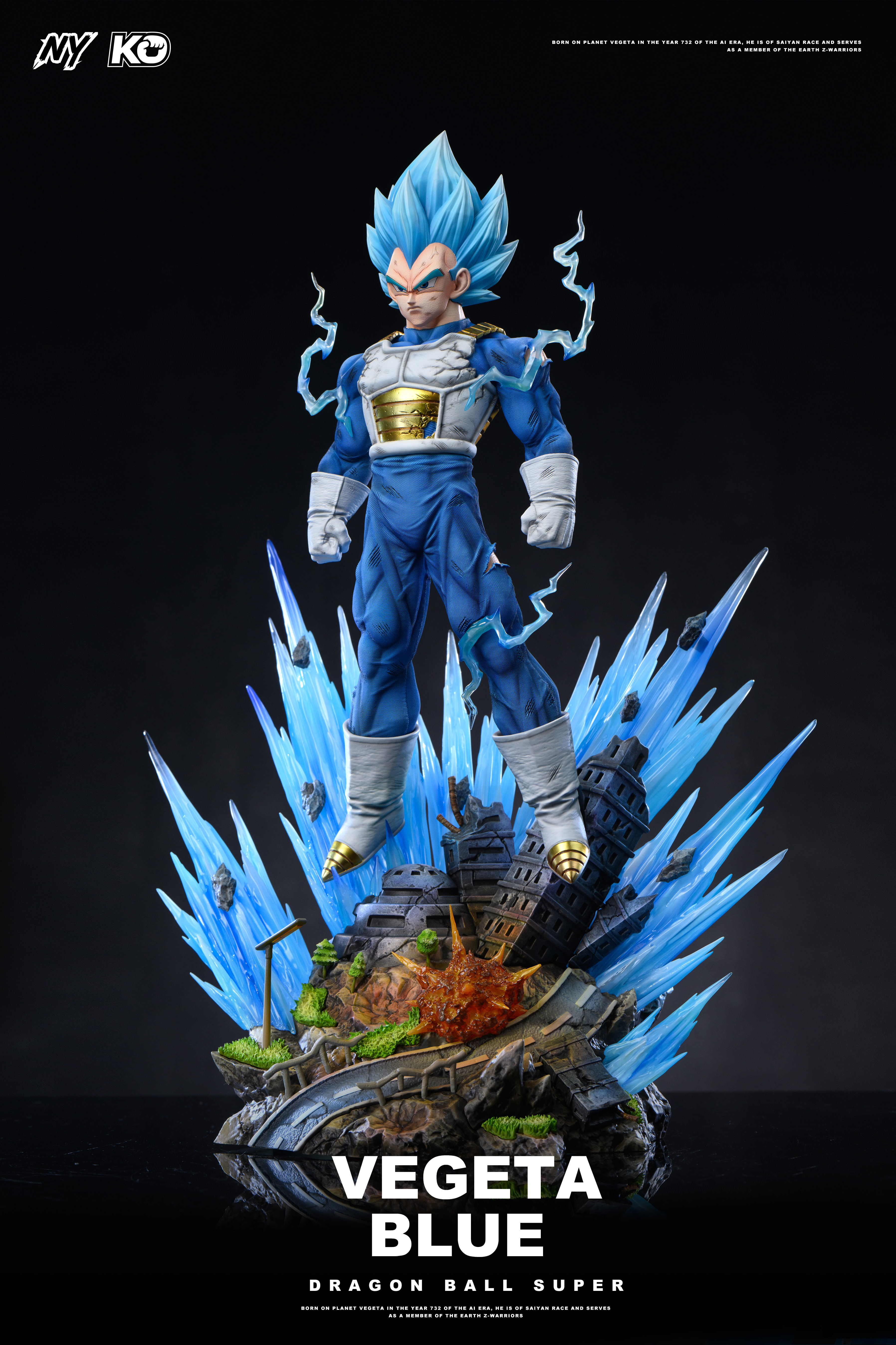 【Pre-sale】1/6 and 1/4 Scale Vegeta-Dragon Ball-NY and KO Studio