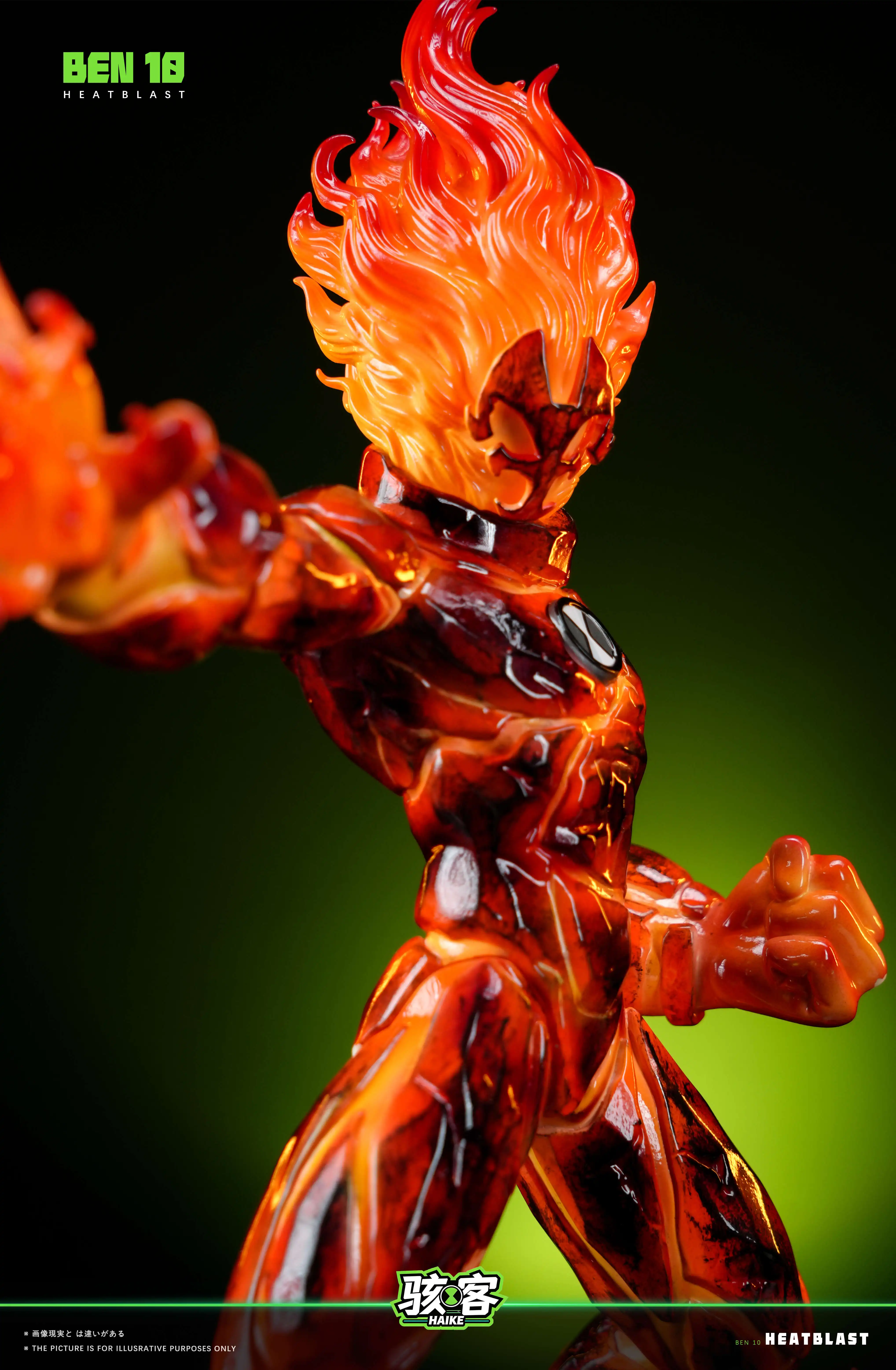 【Pre-sale】Heatblast and Diamondhead-Ben 10-Haike Studio