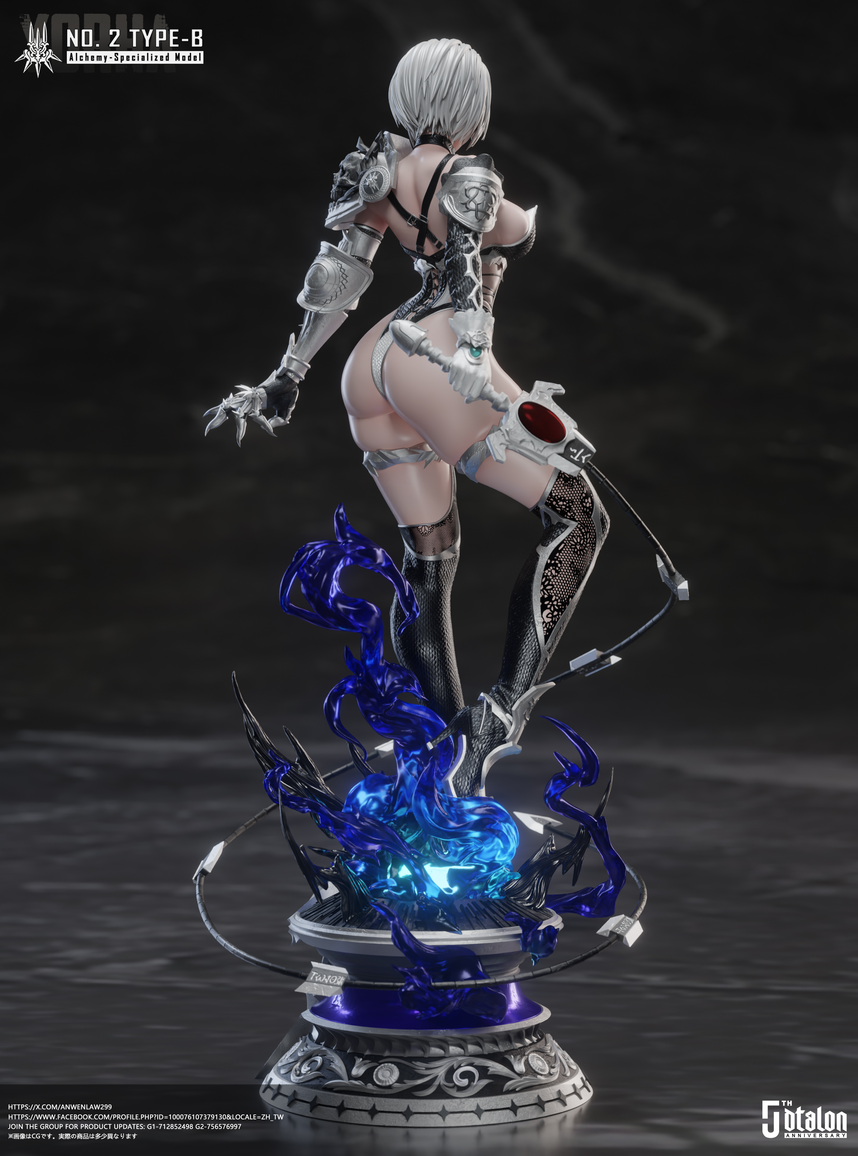 【Pre-sale】1/4 Scale NieR 2B-NieR:Automata-Dtalon Production Studio