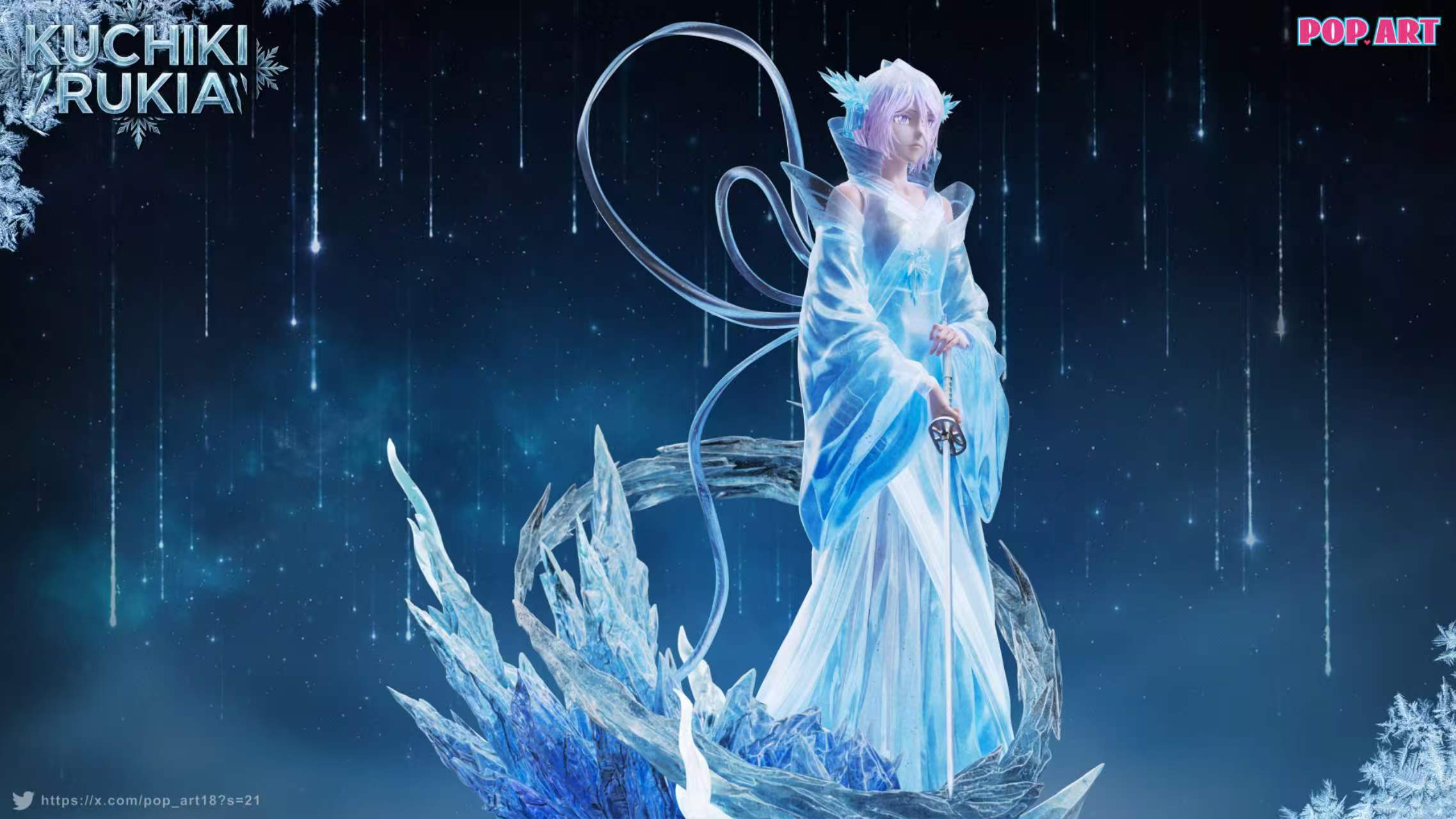 【Pre-sale】1/6 Scale Kuchiki Rukia-POP.ART Studio