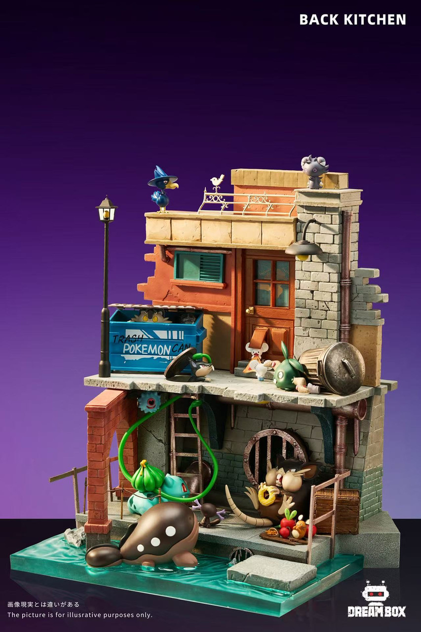 【Pre-sale】1/20 Scale Urban Kitchen-Pokemon-DreamBox Studio