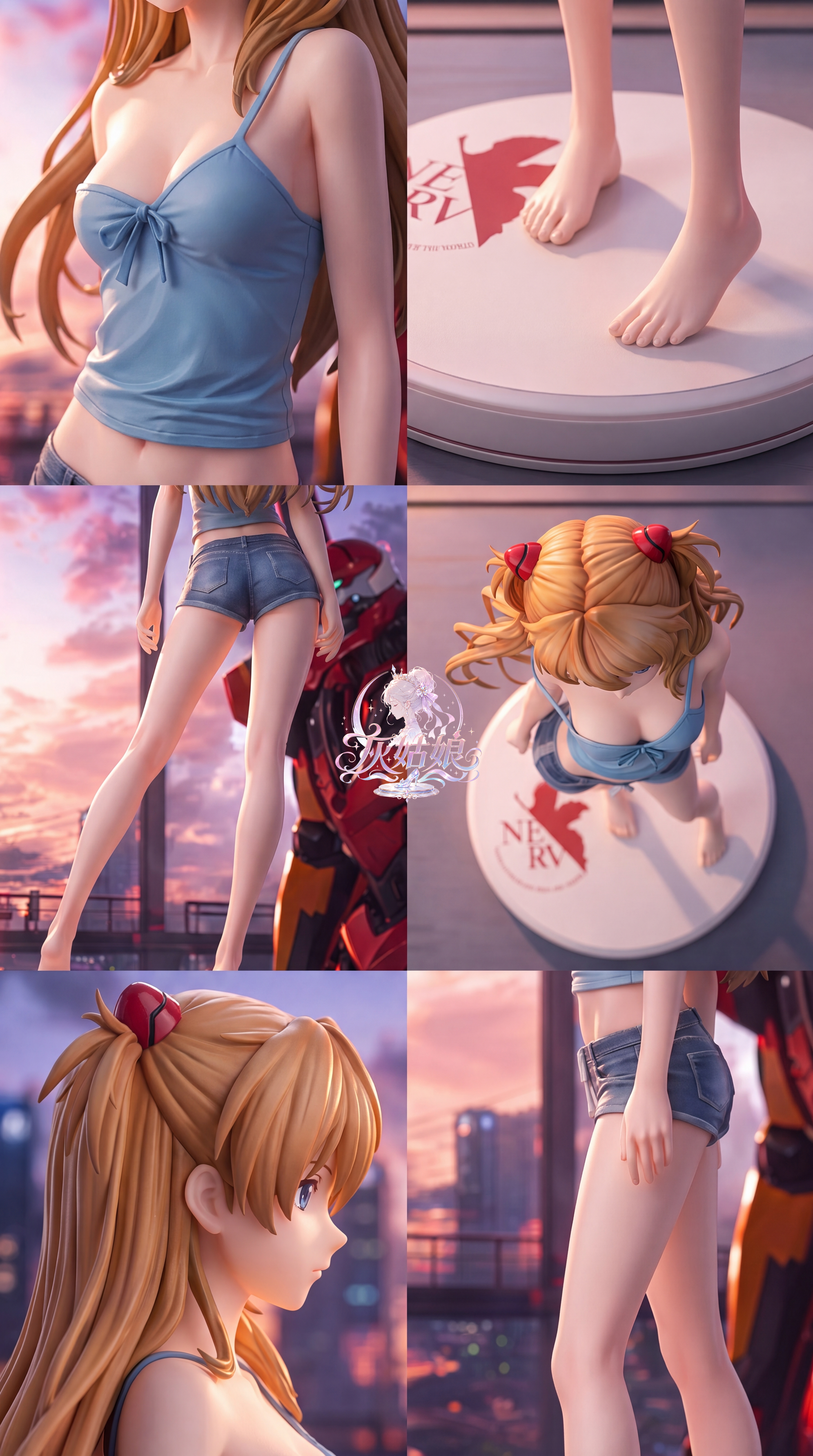【Pre-sale】1/6 Scale Asuka-EVA-HuiGuNiang Studio