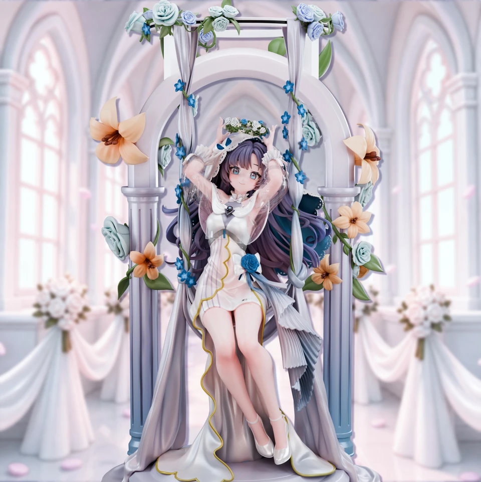 【Pre-sale】1/6 Scale Wedding Dress Hayase Yuka-Blue Archive-Alice21 Studio