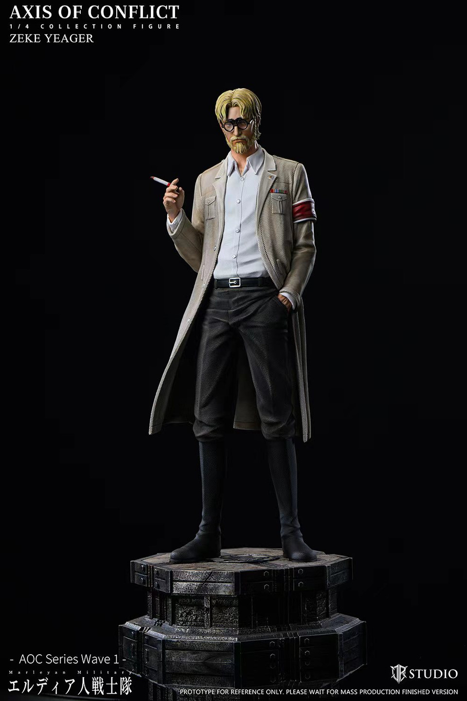【Pre-sale】1/4 Scale Zeke Jaeger-Attack on Titan-JR Studio