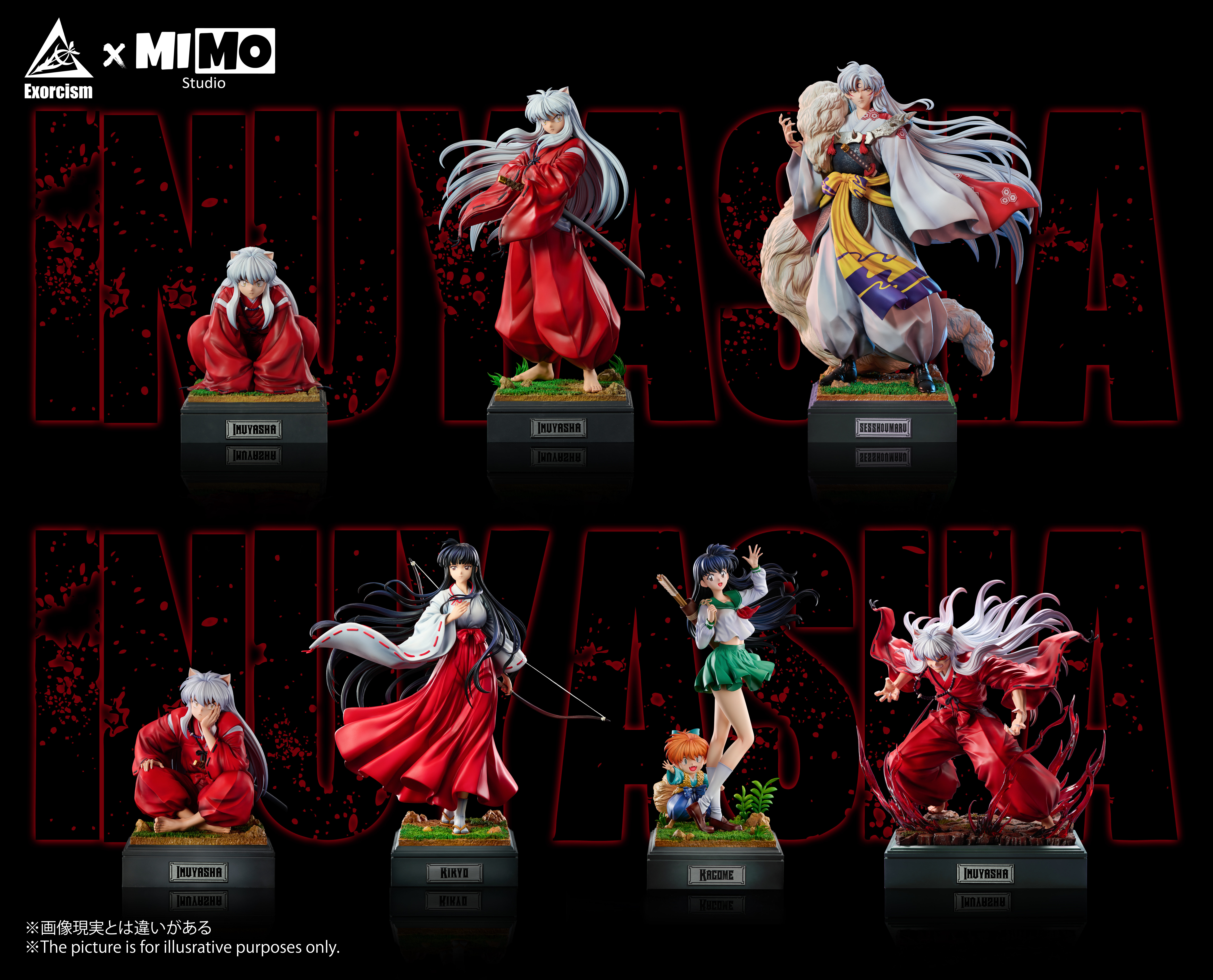 【Pre-sale】1/6 Scale Inuyasha-InuYasha-Exorcism Studio X MIMO Studio