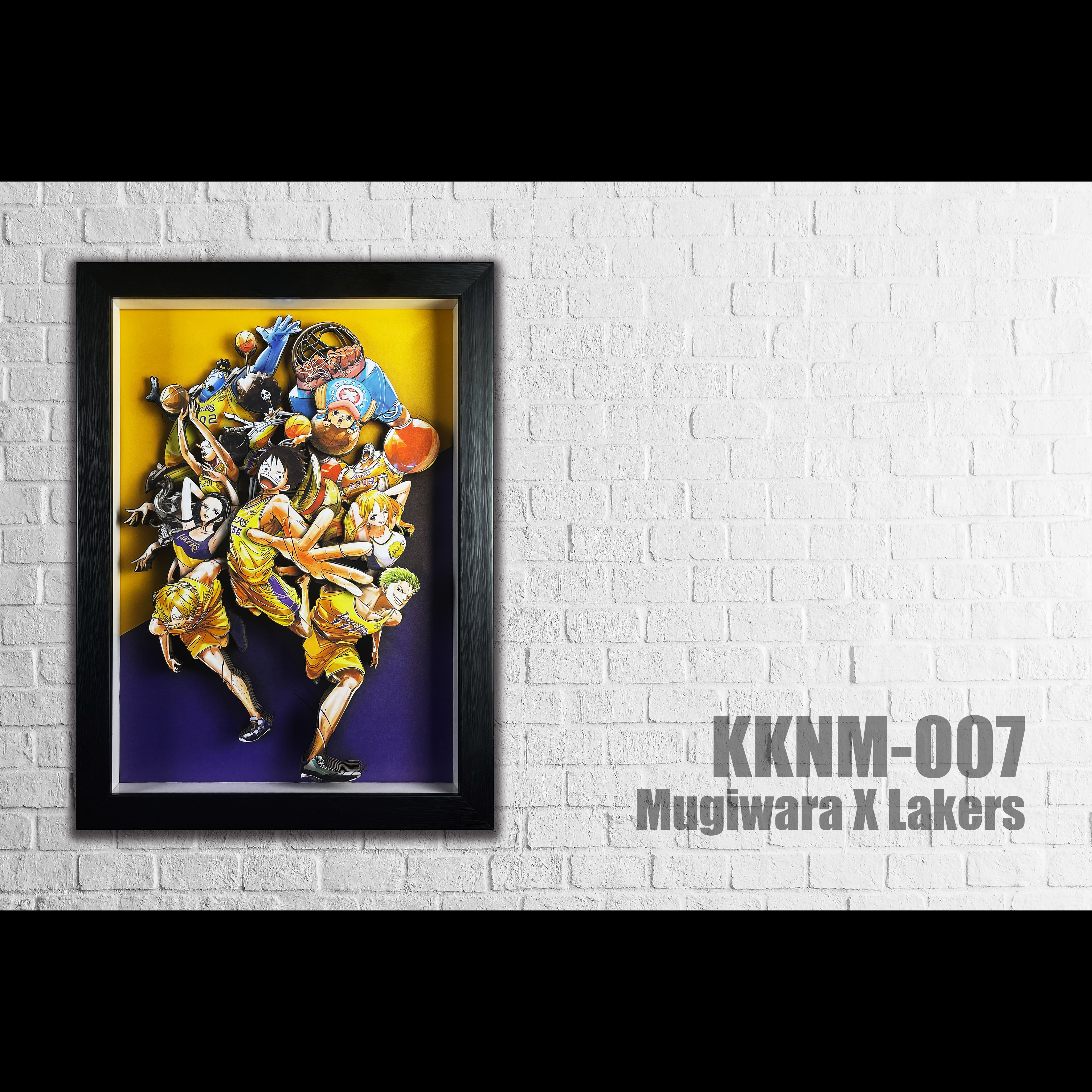 【Pre-sale】Decorative Painting of Mugiwara X Lakers-Black and White Studio