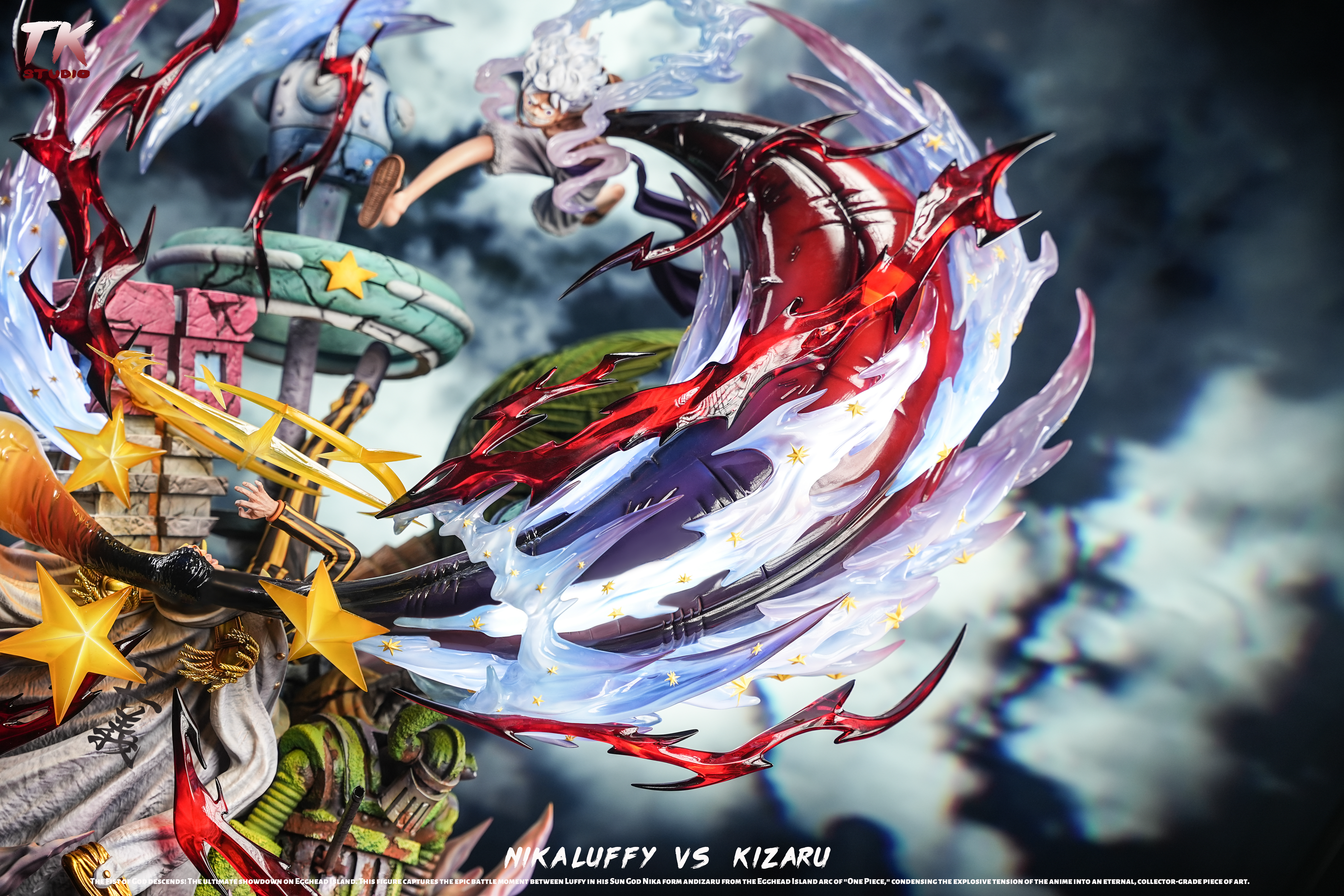 【Pre-sale】Nika Luffy vs Kizaru Borsalino-One Piece-TK Studio