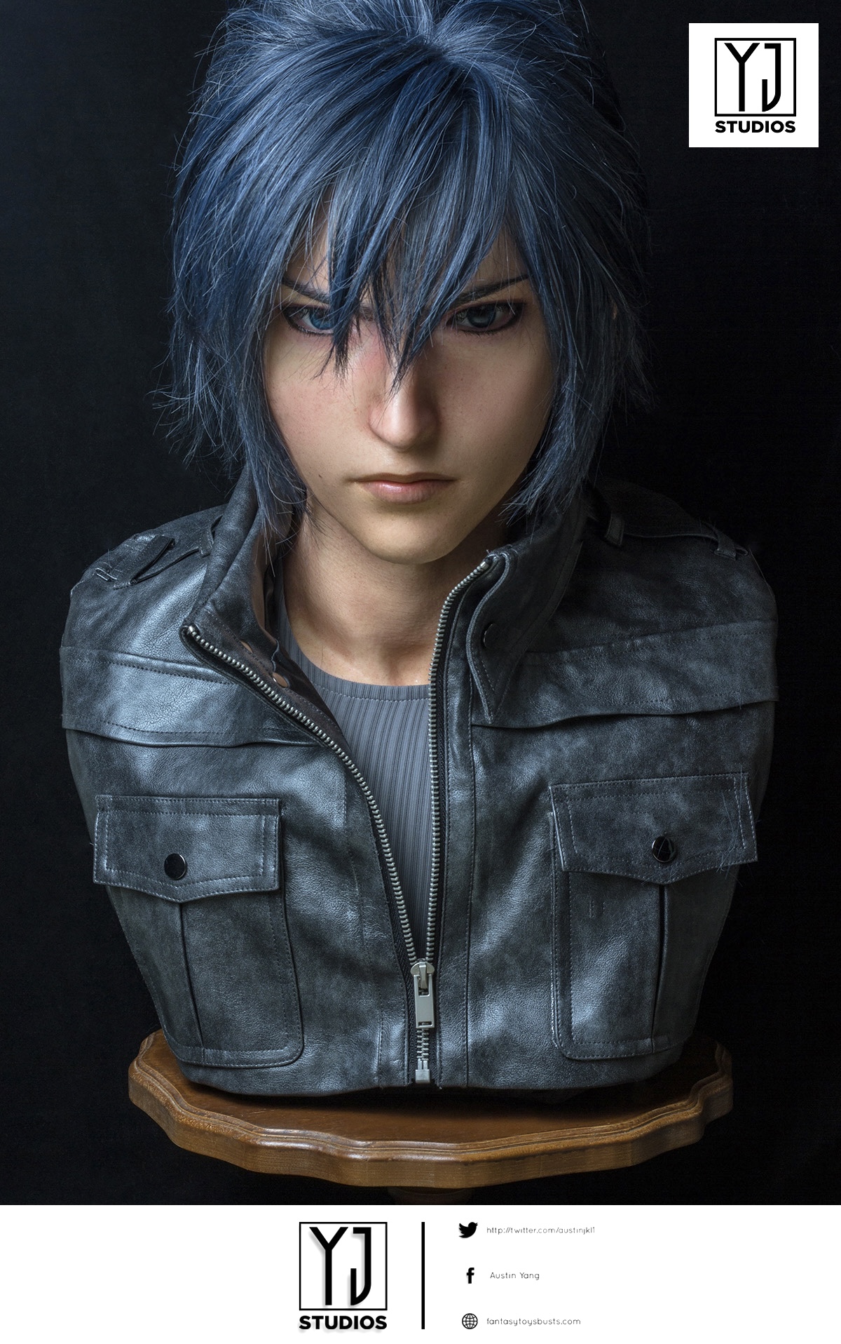 【Pre-sale】1/1 Scale Bust of Noctis Lucis Caelum-YJ Studio
