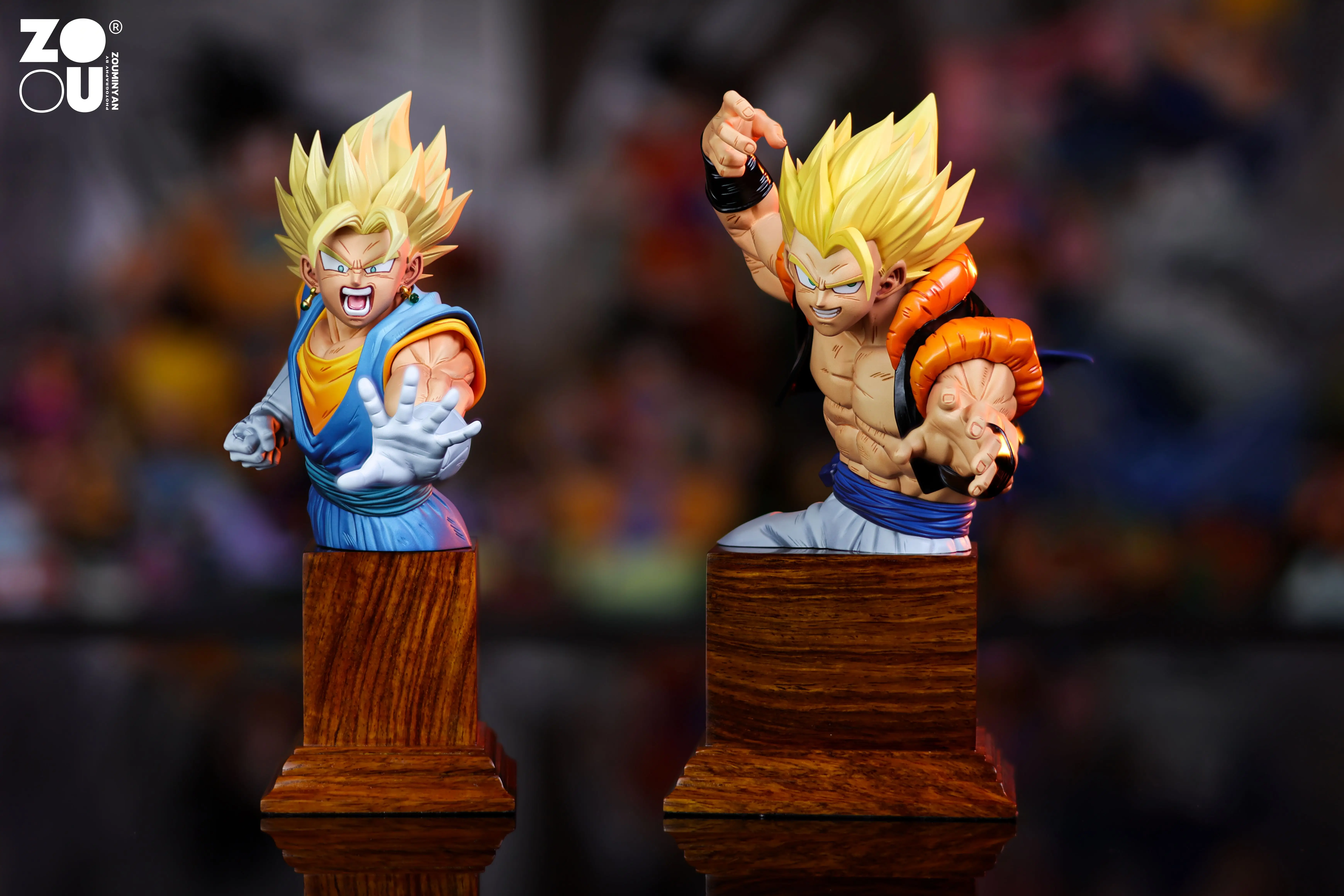 【Pre-sale】Bust of Gogeta and Vegetto-Dragon Ball-Jackie Studio