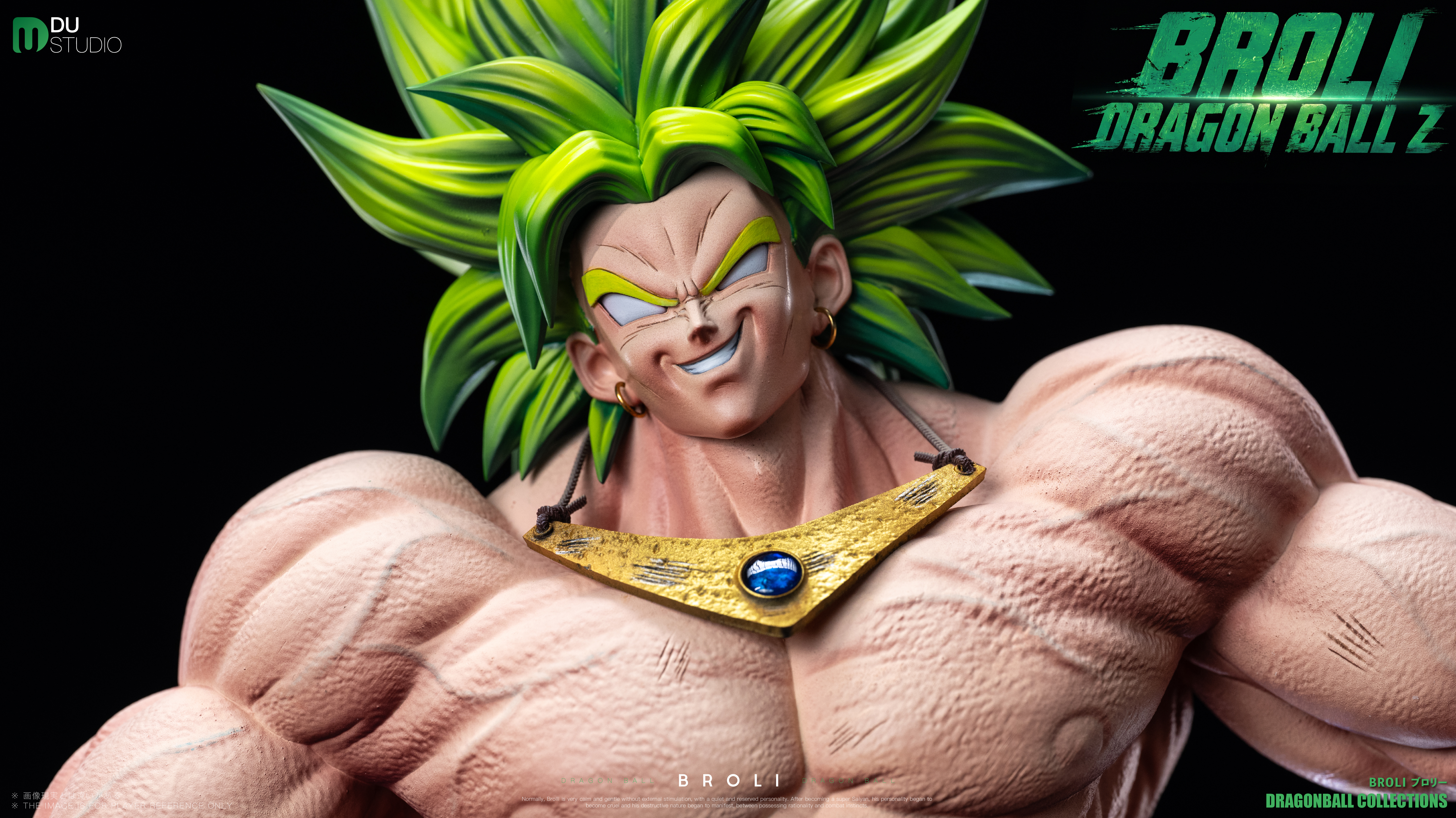 【Pre-sale】1/8, 1/6 and 1/4 Scale Super Saiyan Broly with LED-Dragon Ball-DU Studio