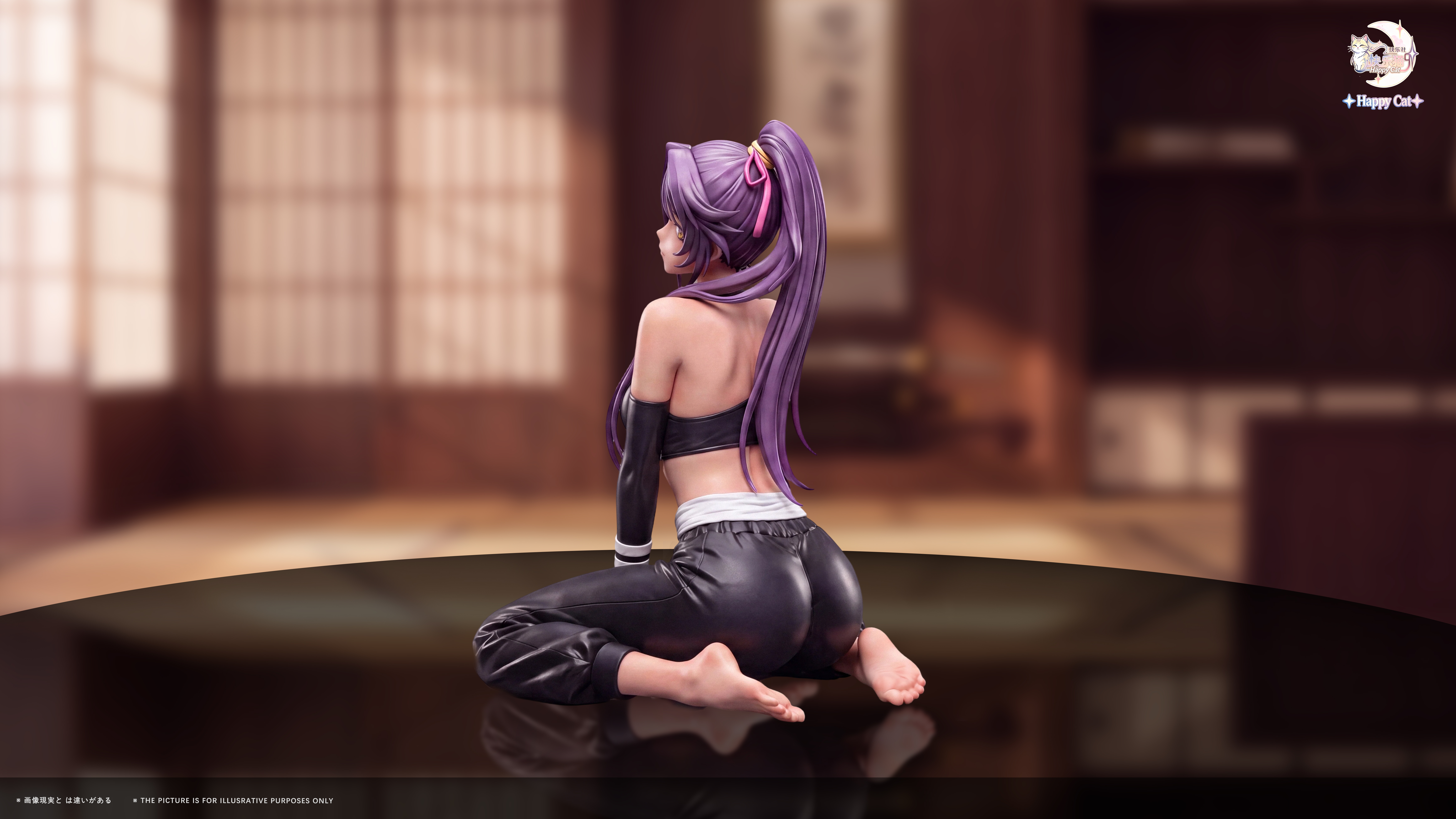 【Pre-sale】1/4 Scale Shihouin Yoruichi-Bleach-Happy Cat Studio