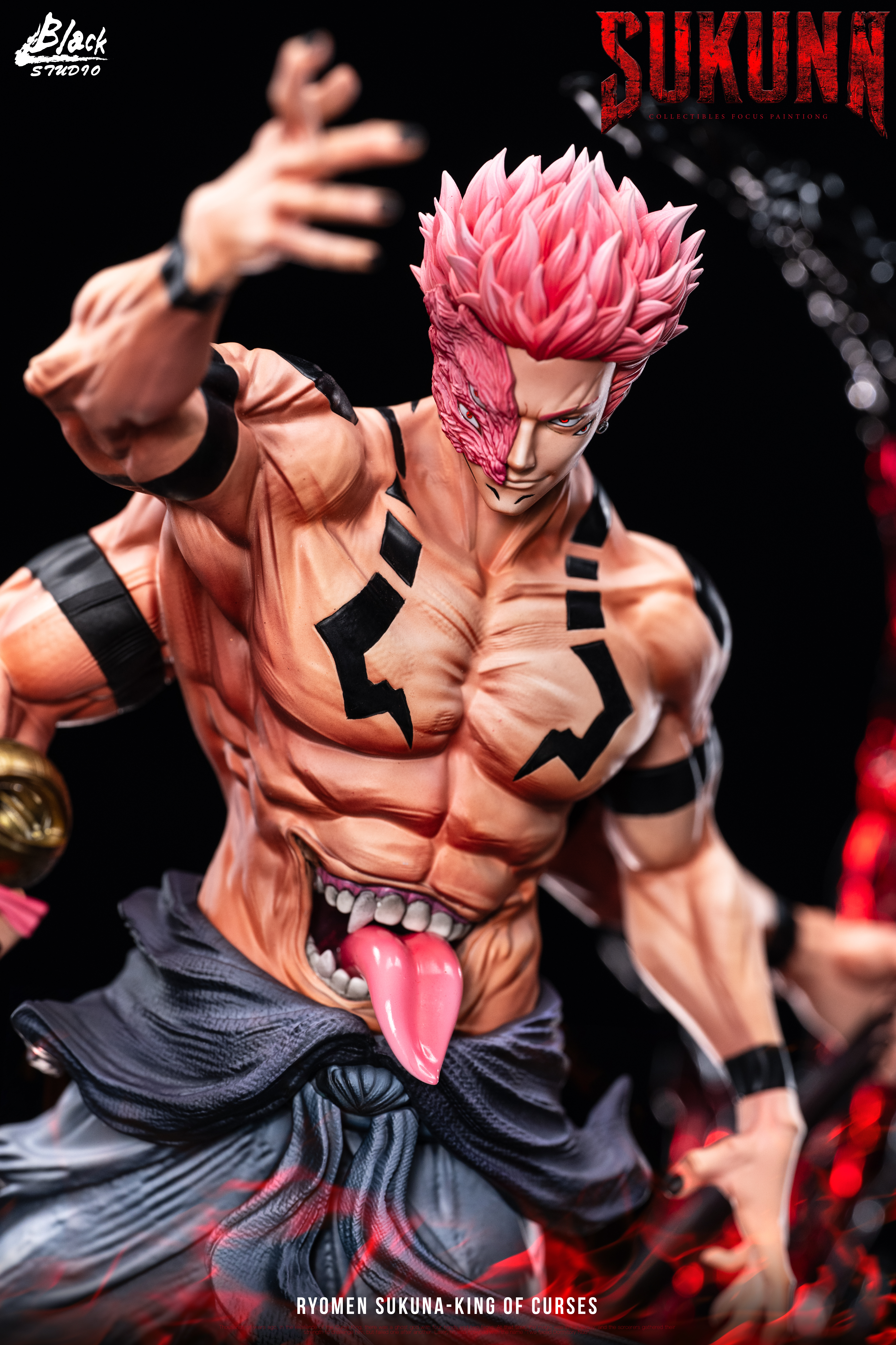 【Pre-sale】Ryomen Sukuna-Jujutsu Kaisen-Black Studio