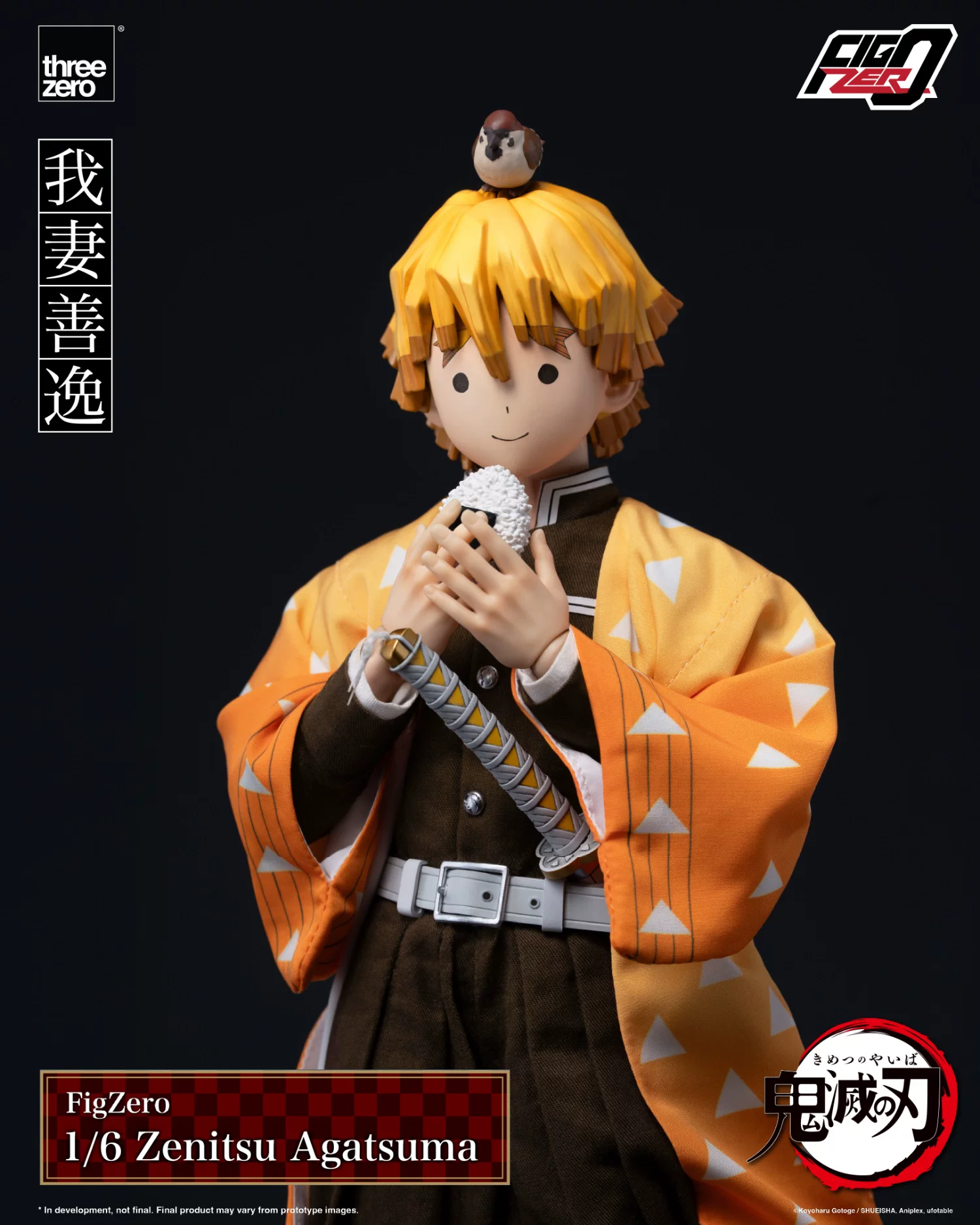 【Pre-sale】1/6 Scale Agatsuma Zenitsu-Demon Slayer-Threezero Studio