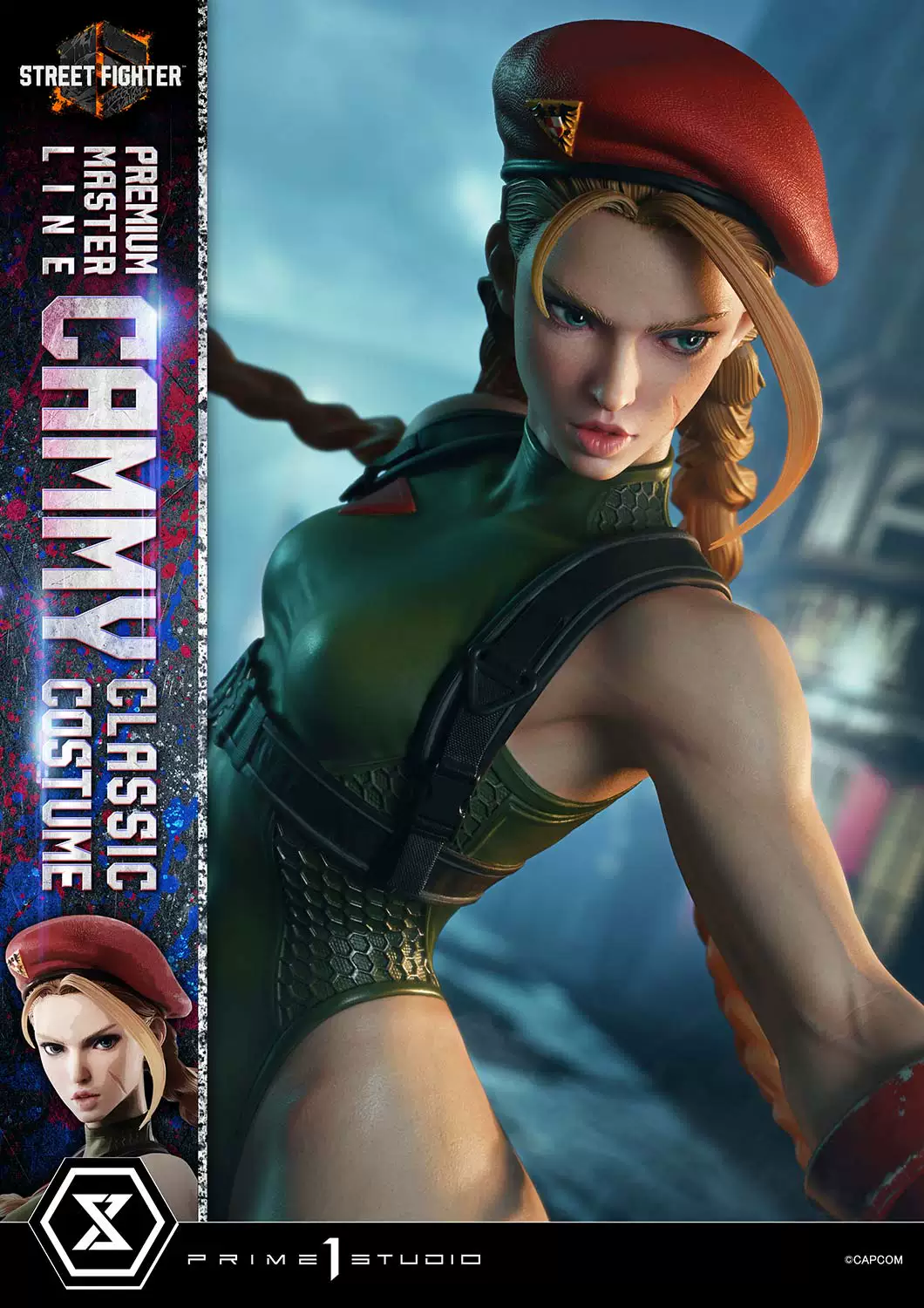 【Pre-sale】1/4 Scale Cammy Classic Costume with LED-Street Fighter 6-Prime 1 Studio