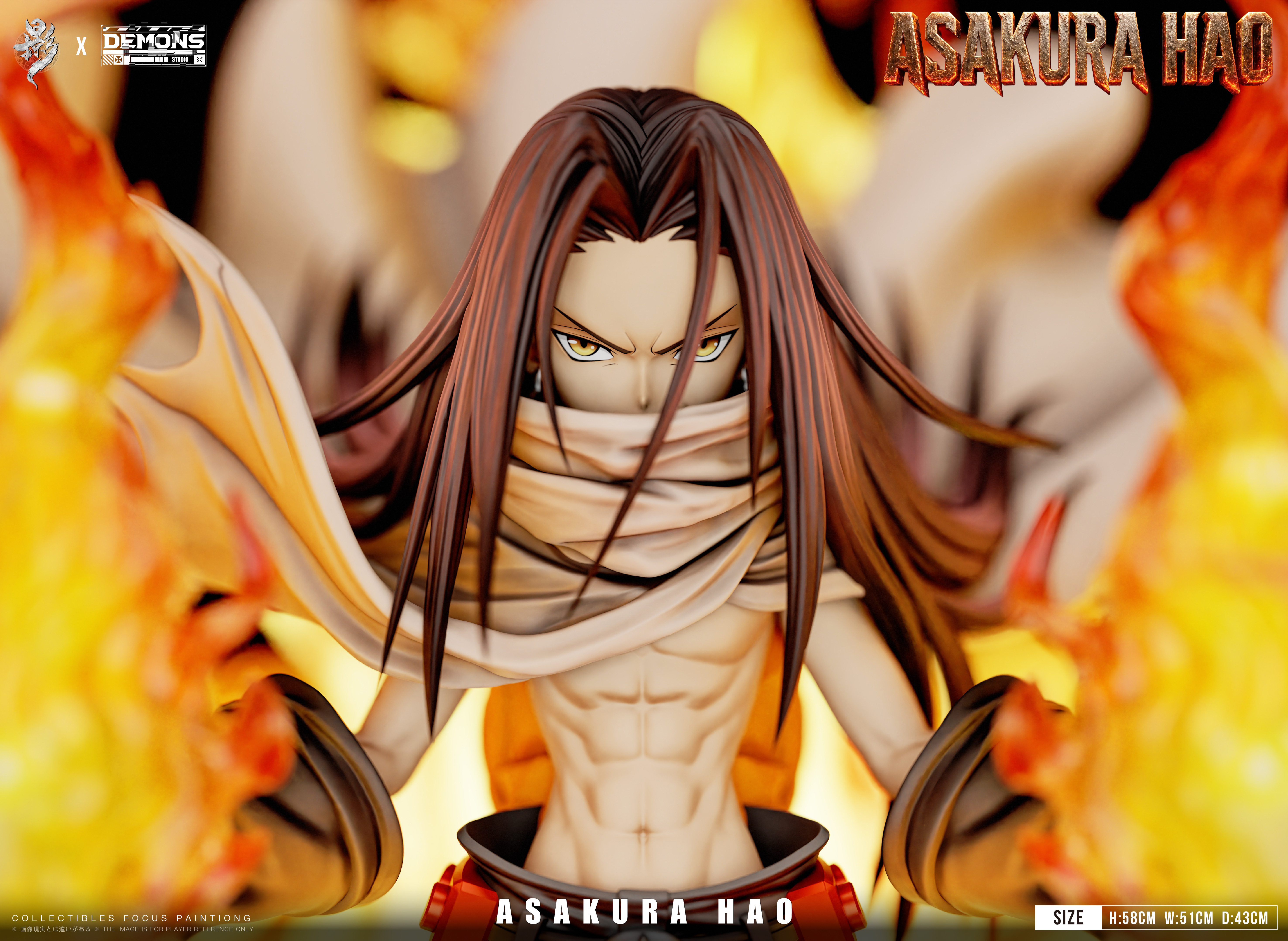 【Pre-sale】002 Asakura Hao-SHAMAN KING-LueYing Studio and Demons Studio