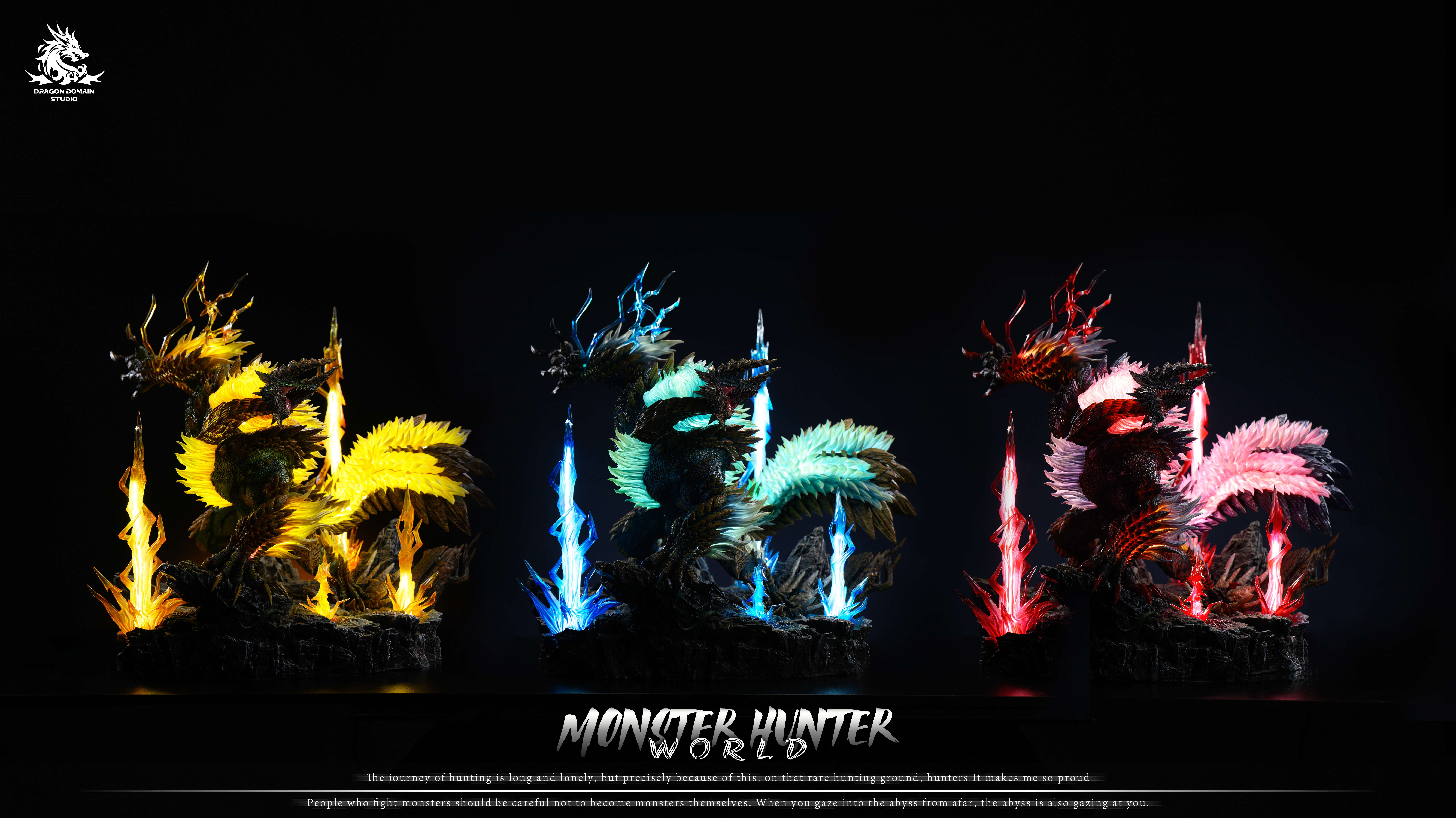 【Pre-sale】Zinogre‌, Stygian Zinogre and Thunderlord Zinogre‌-Monster Hunter-Dragon Realm Studio