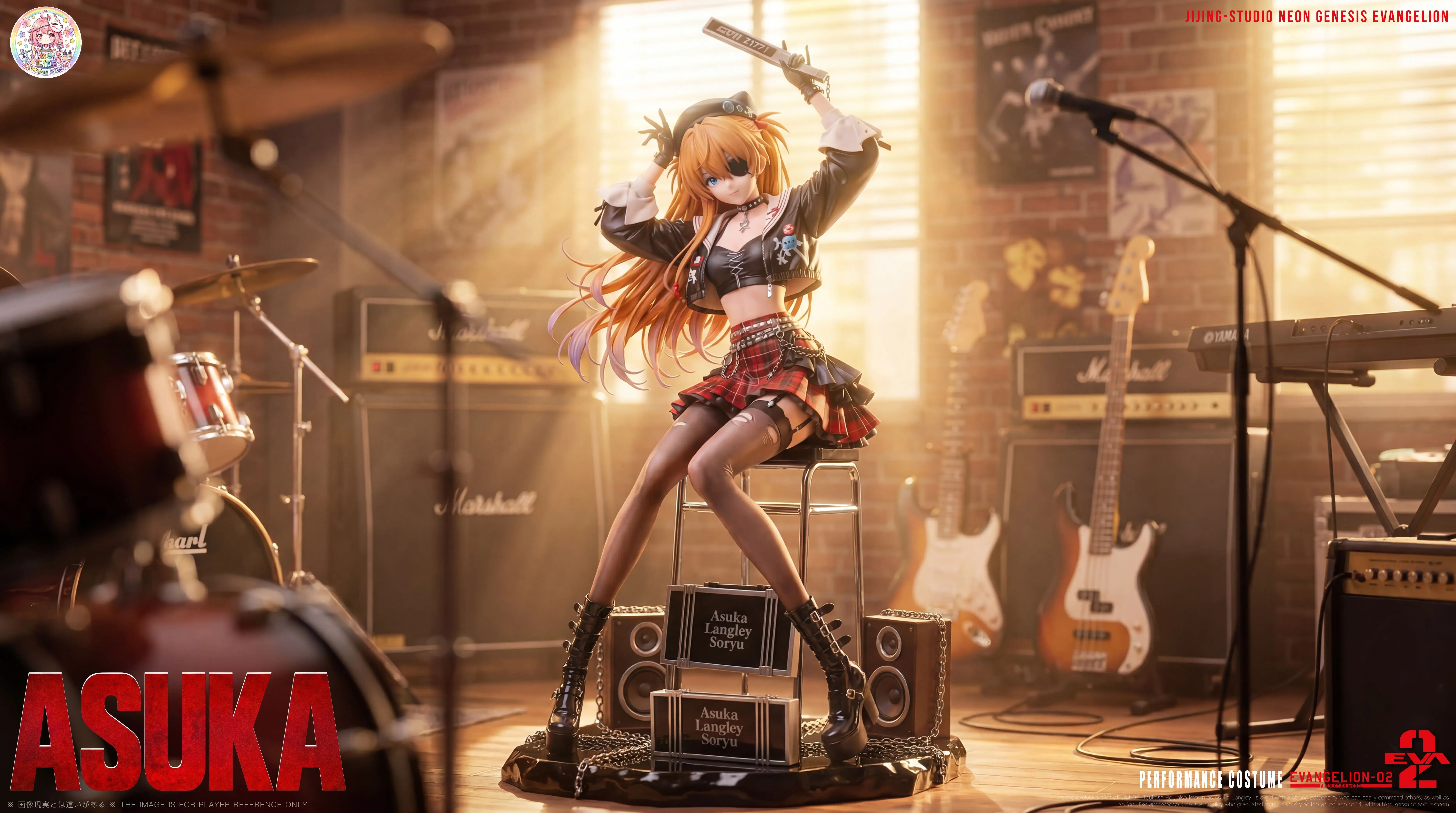 【Pre-sale】1/6 Scale Rock Asuka-EVA-Exstreme Studio