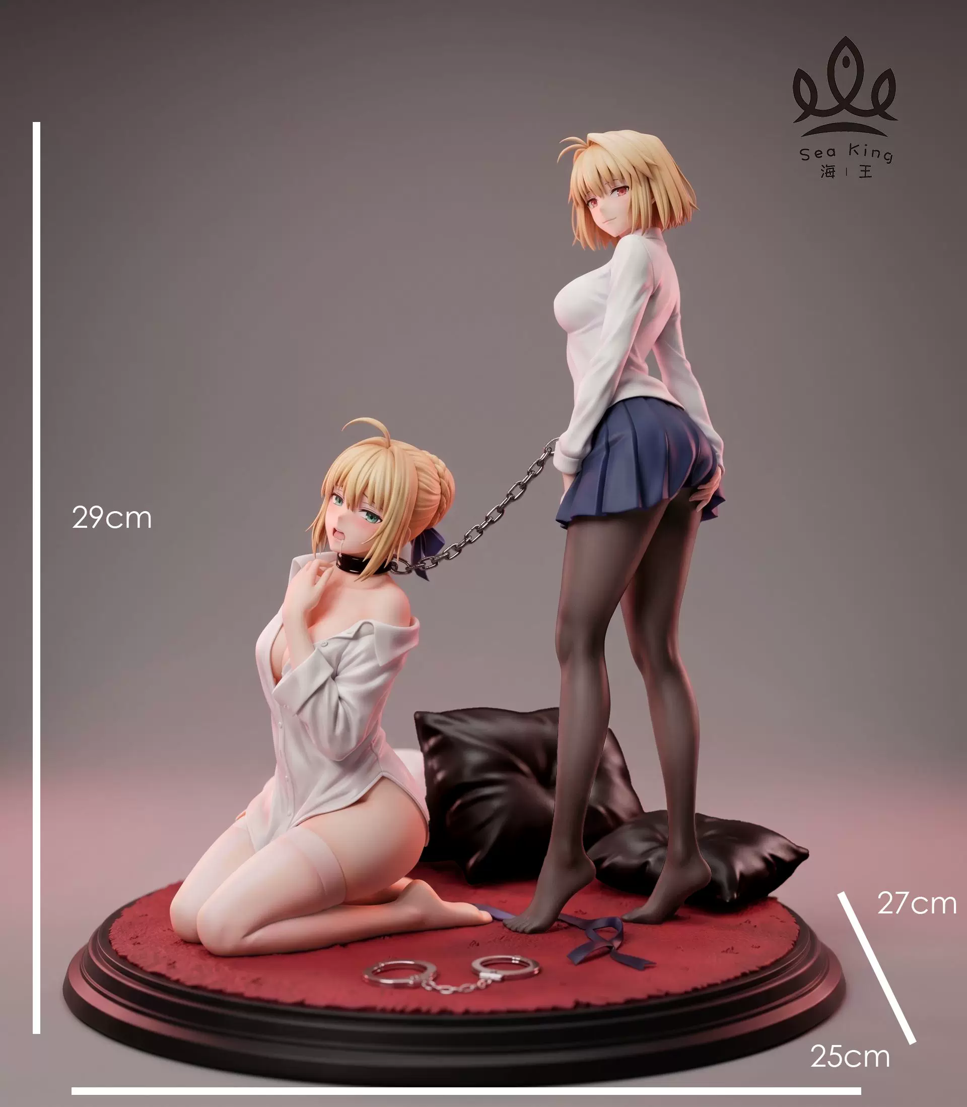 【Pre-sale】1/6 Scale Saber and Arcueid Brunestud-Fate/Grand Order-Sea King Studio