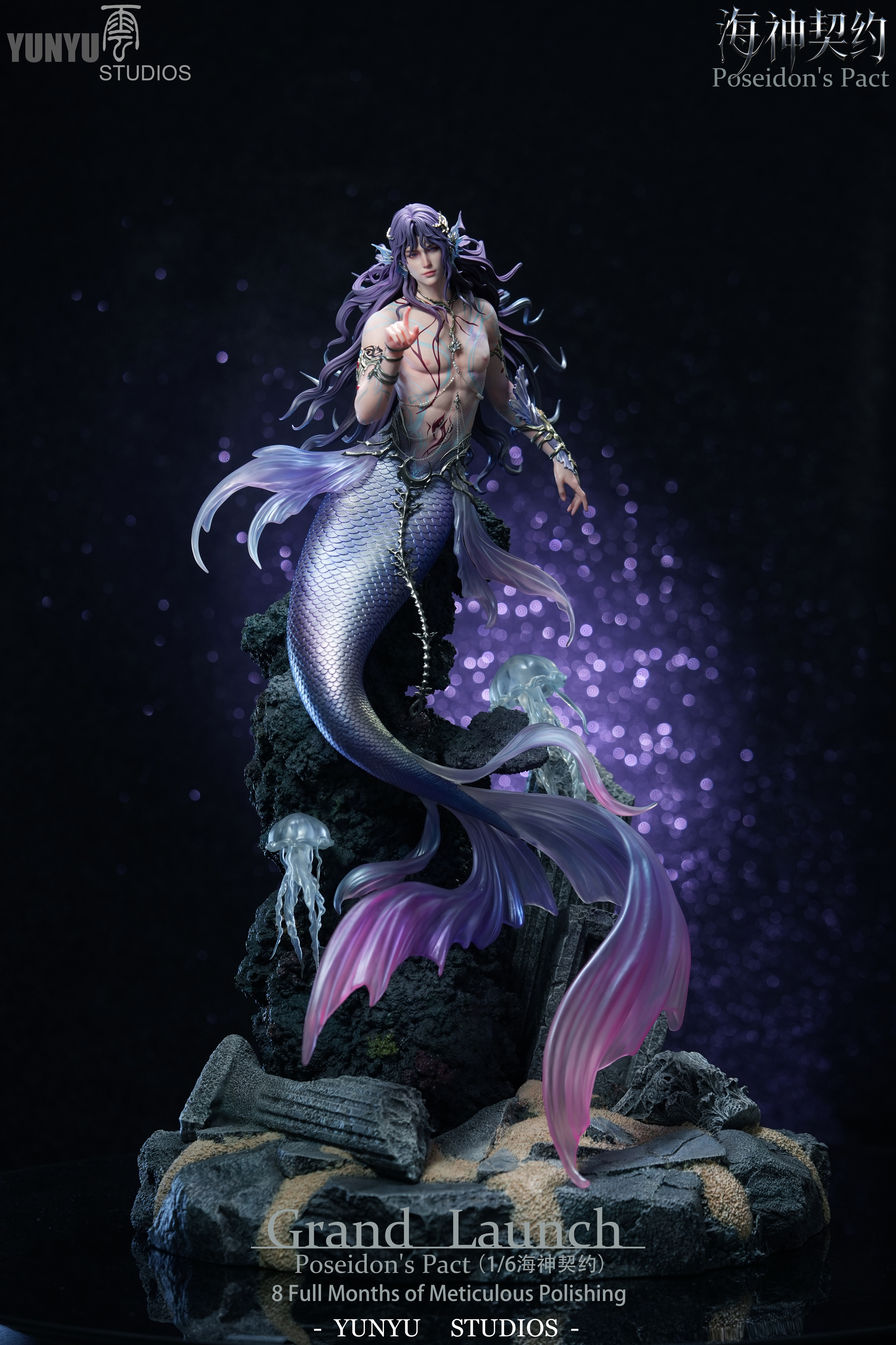 【Pre-sale】1/6 Scale Grand Launch Poseidon's Pact Rafayel-YunYu Studio