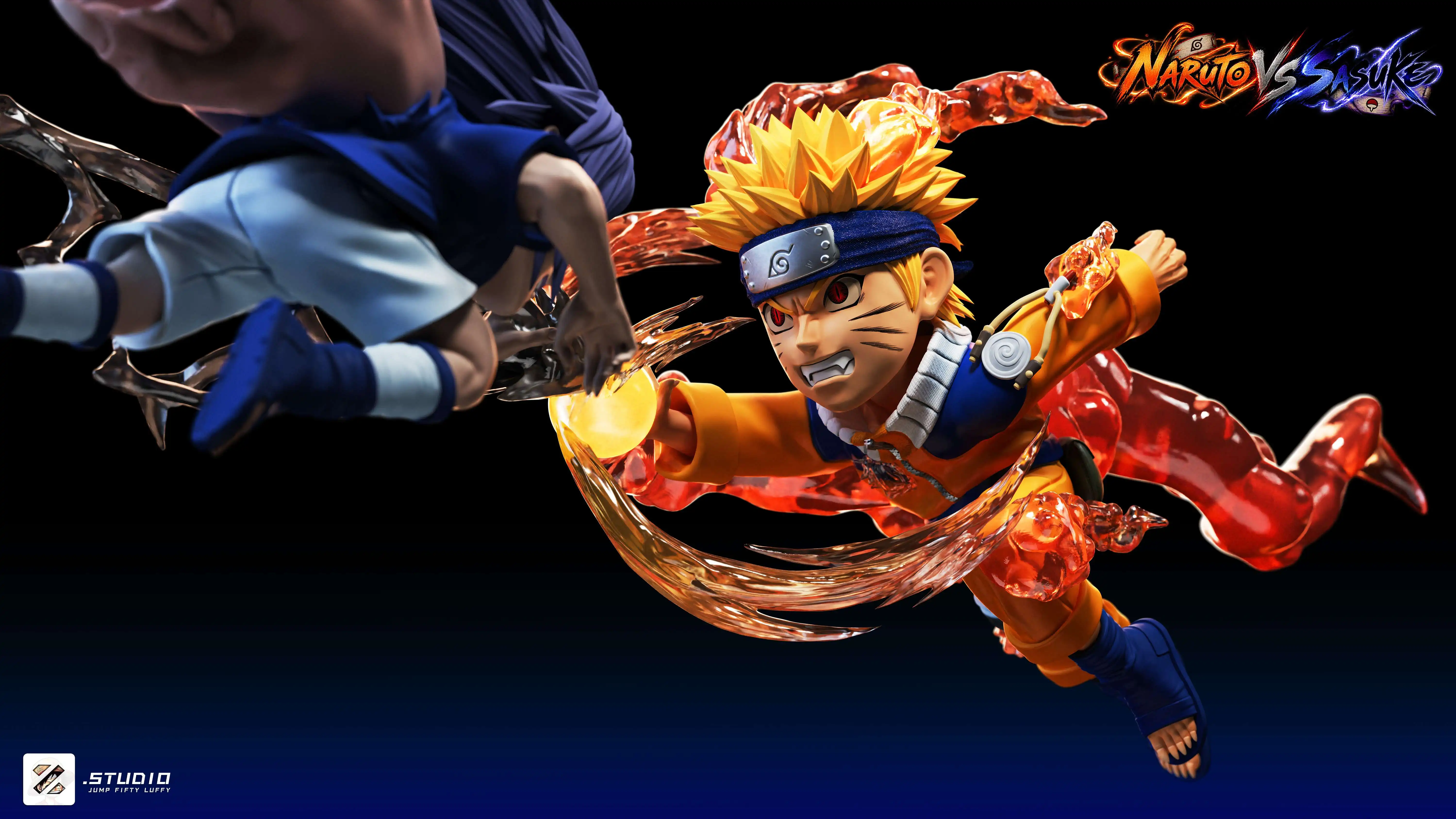 【Pre-sale】Sasuke VS Naruto-Naruto-Zzz Studio
