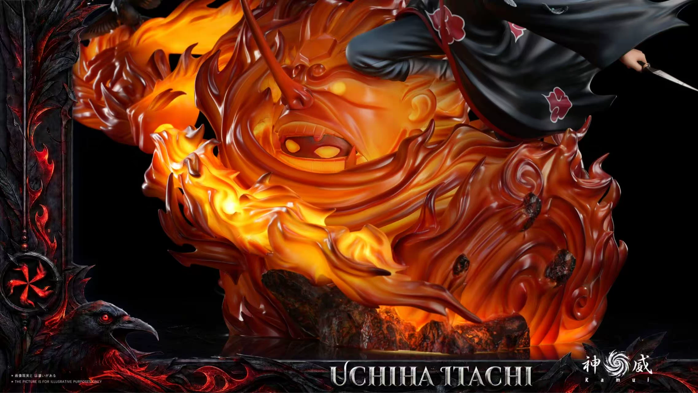 【Pre-sale】1/6 Scale Uchiha Itachi-Naruto-Kamui Studio