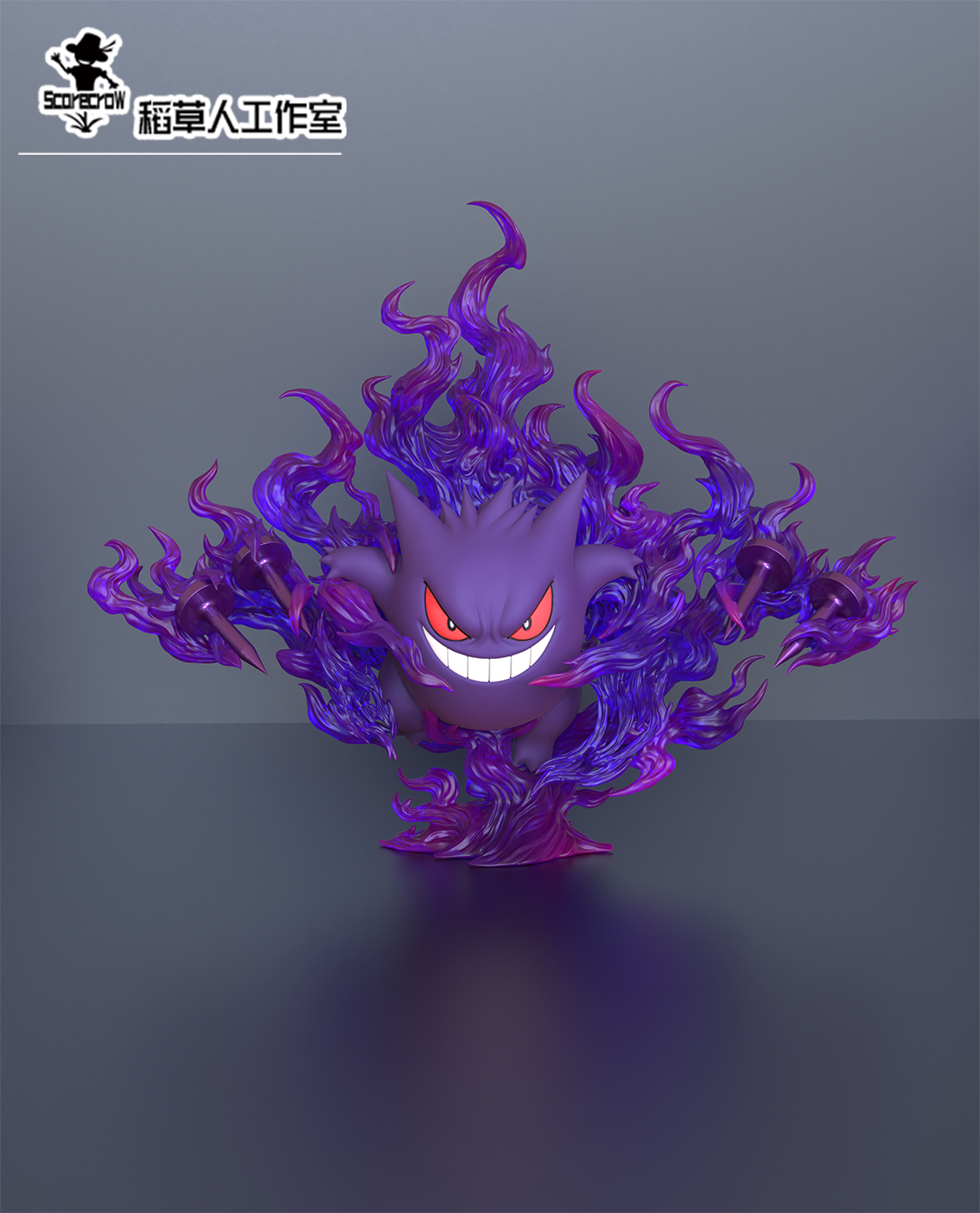 【Pre-sale】1/20 Scale Gengar Set-Pokemon-Scorecrow Studio