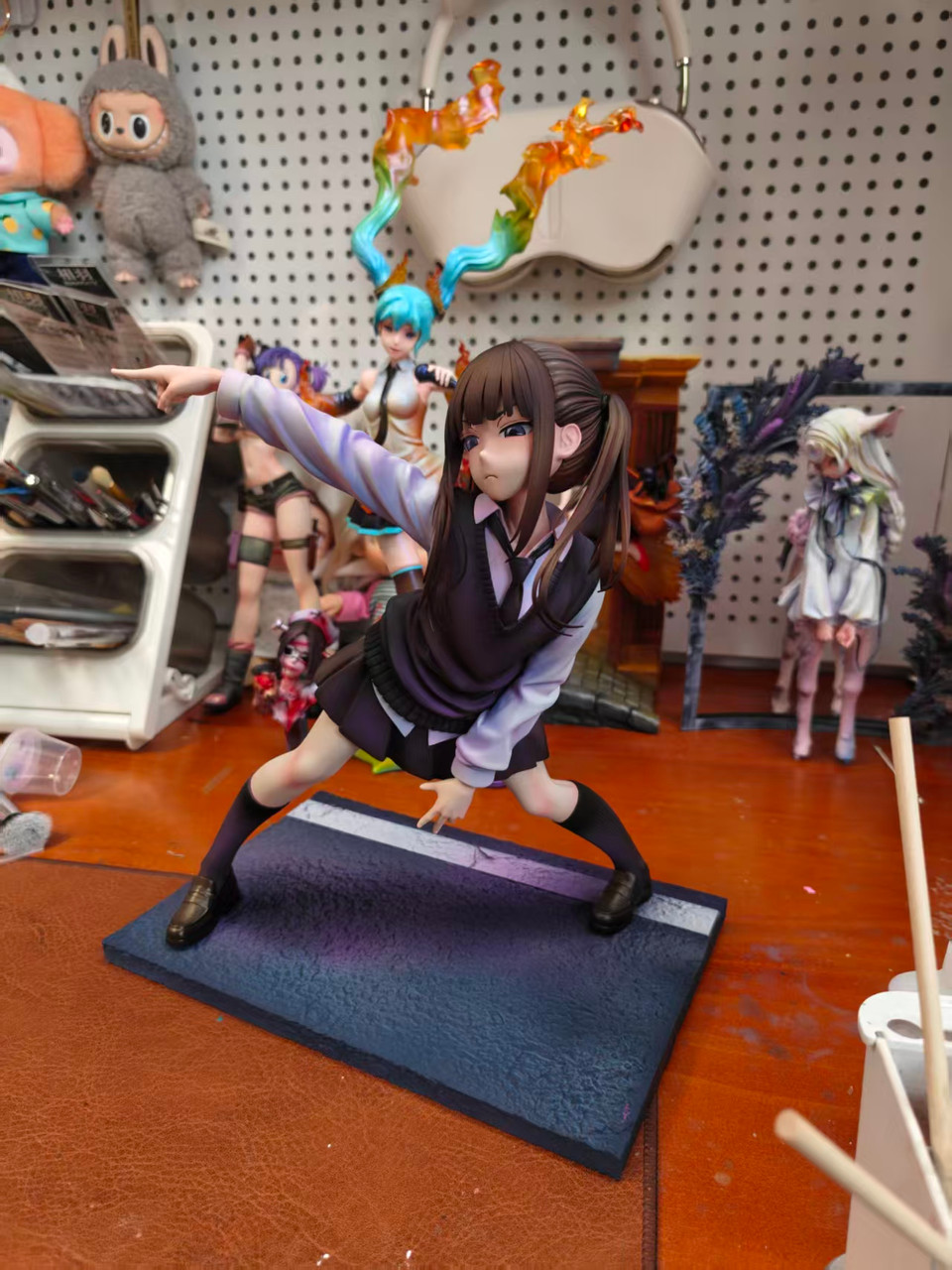 【Pre-sale】1/6 Scale Twin-tailed Girl Hoshino-san-QAQ Studio