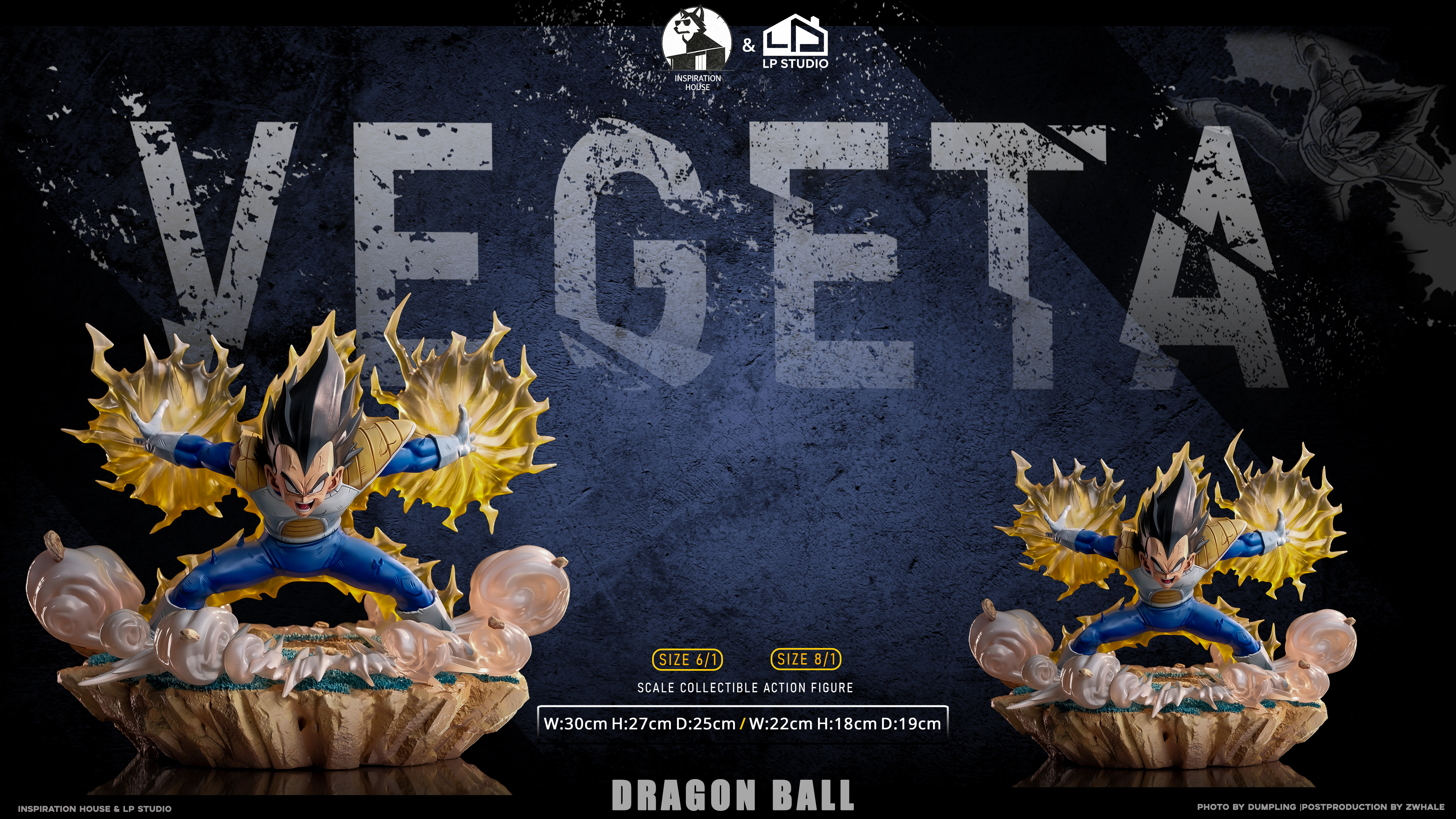 【Pre-sale】1/6 and 1/8 Scale Vegeta-Dragon ball-INS and LP Studios
