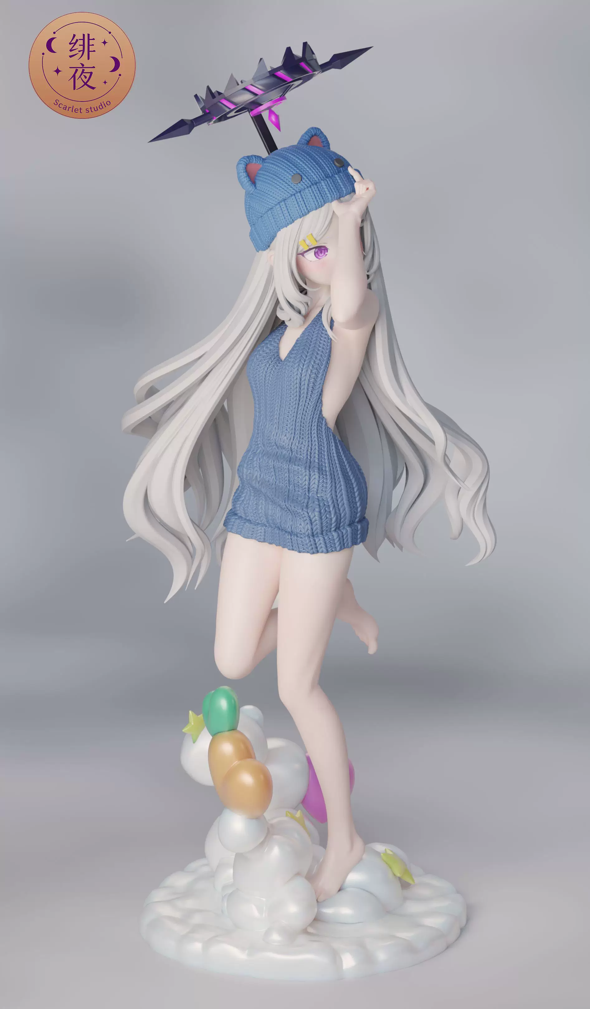 【Pre-sale】1/6 Scale Sweater Sorasaki Hina-Blue Archive-Scarlet Studio