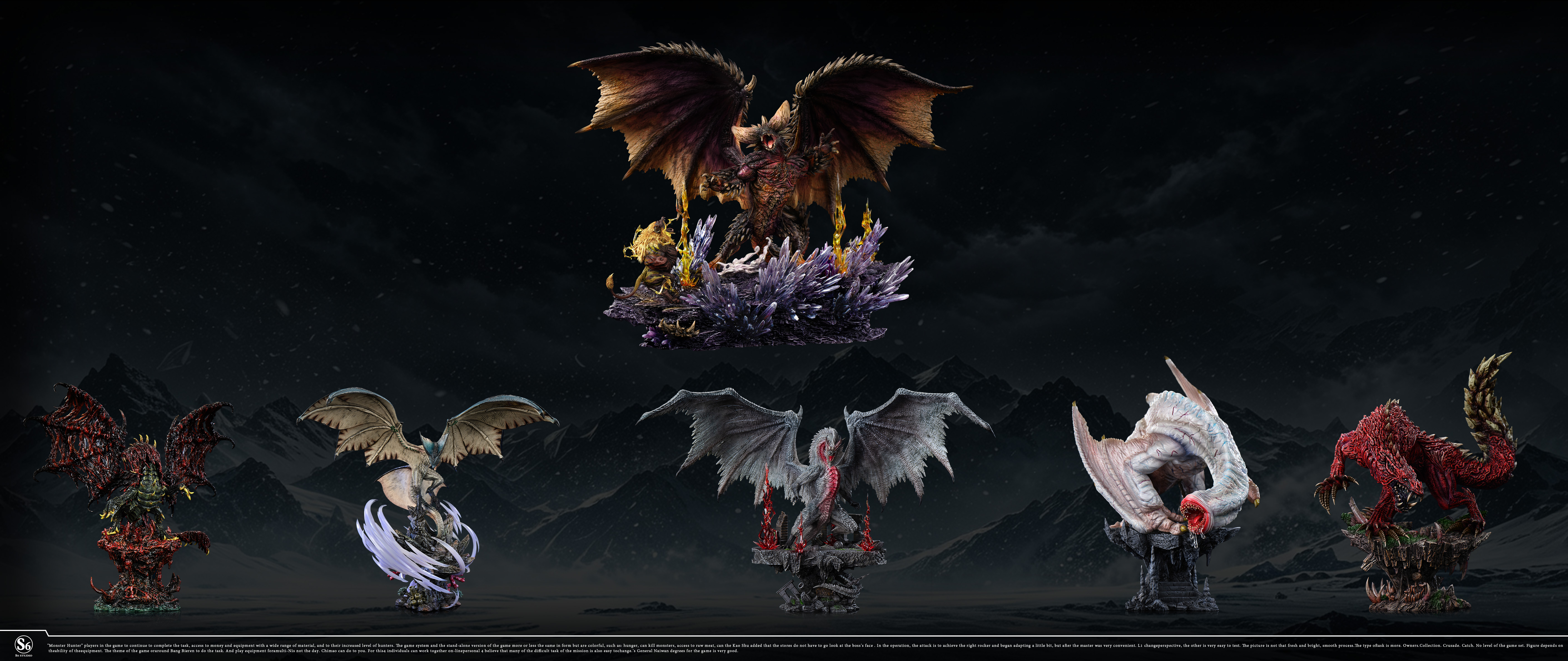 【Pre-sale】Odogaron-Monster Hunter-S6 Studio